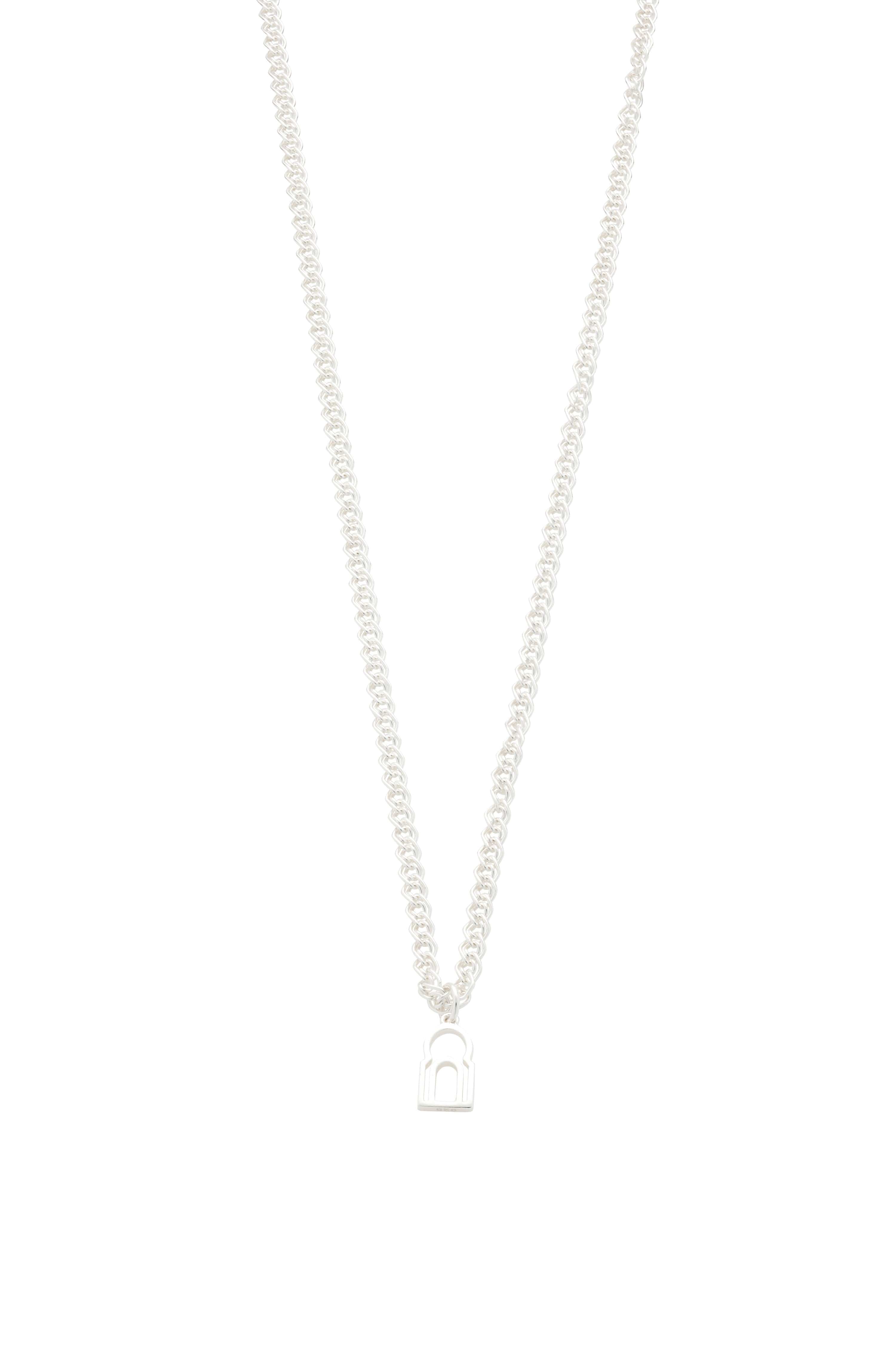 Dear Letterman Necklace Aara Silver Necklace
