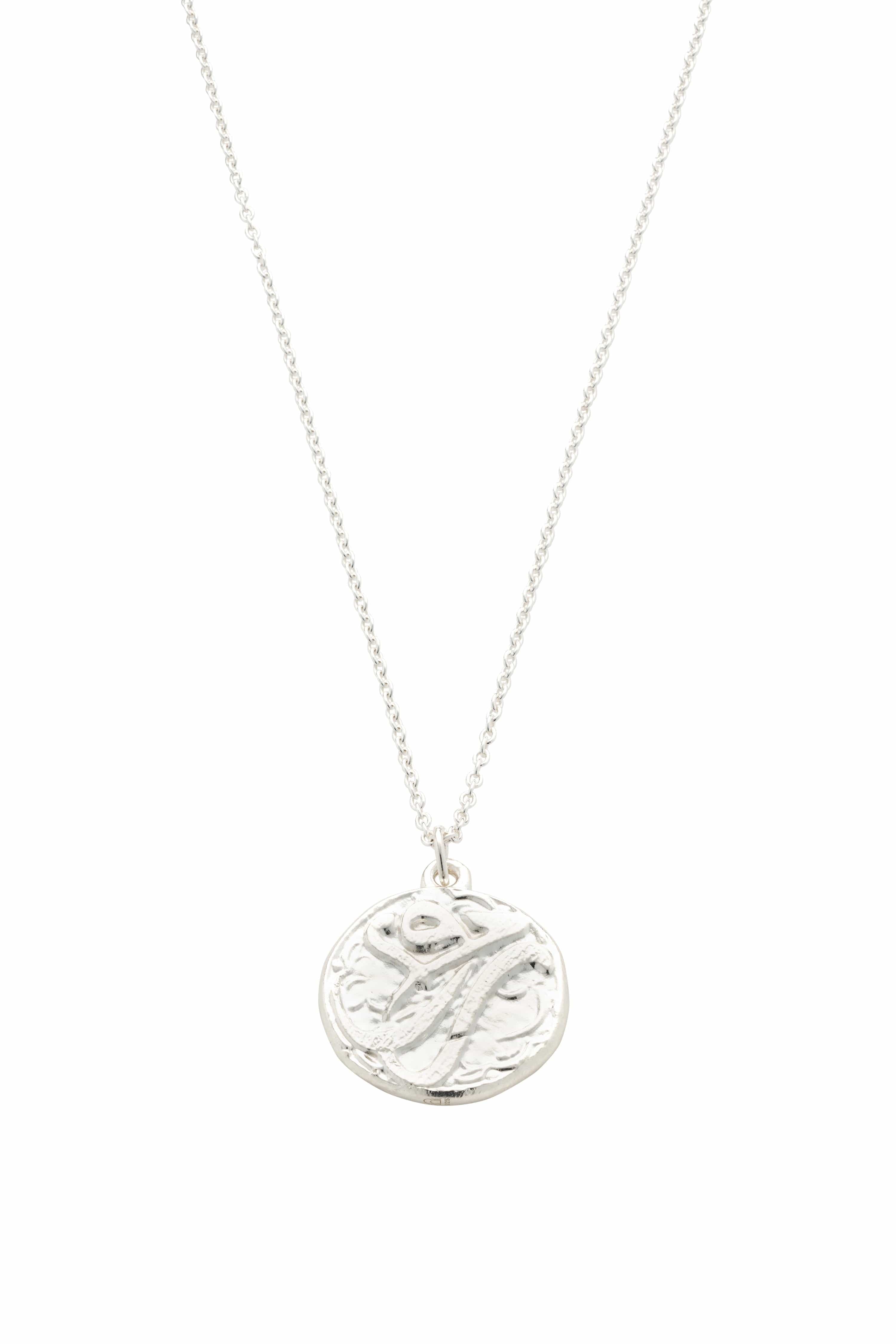 Dear Letterman Necklace Ayan Silver Necklace