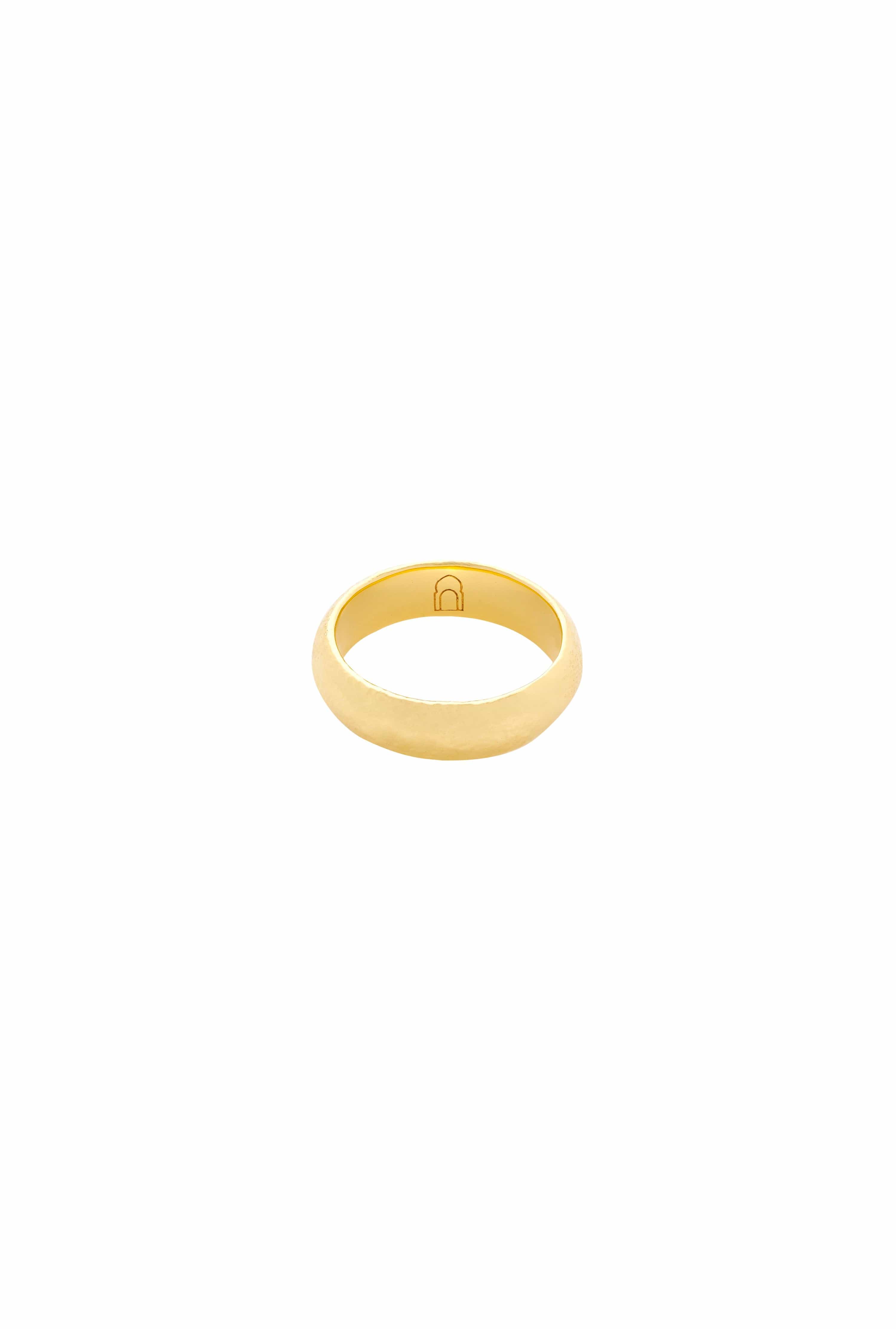 Dear Letterman Ring Ayman Gold Ring