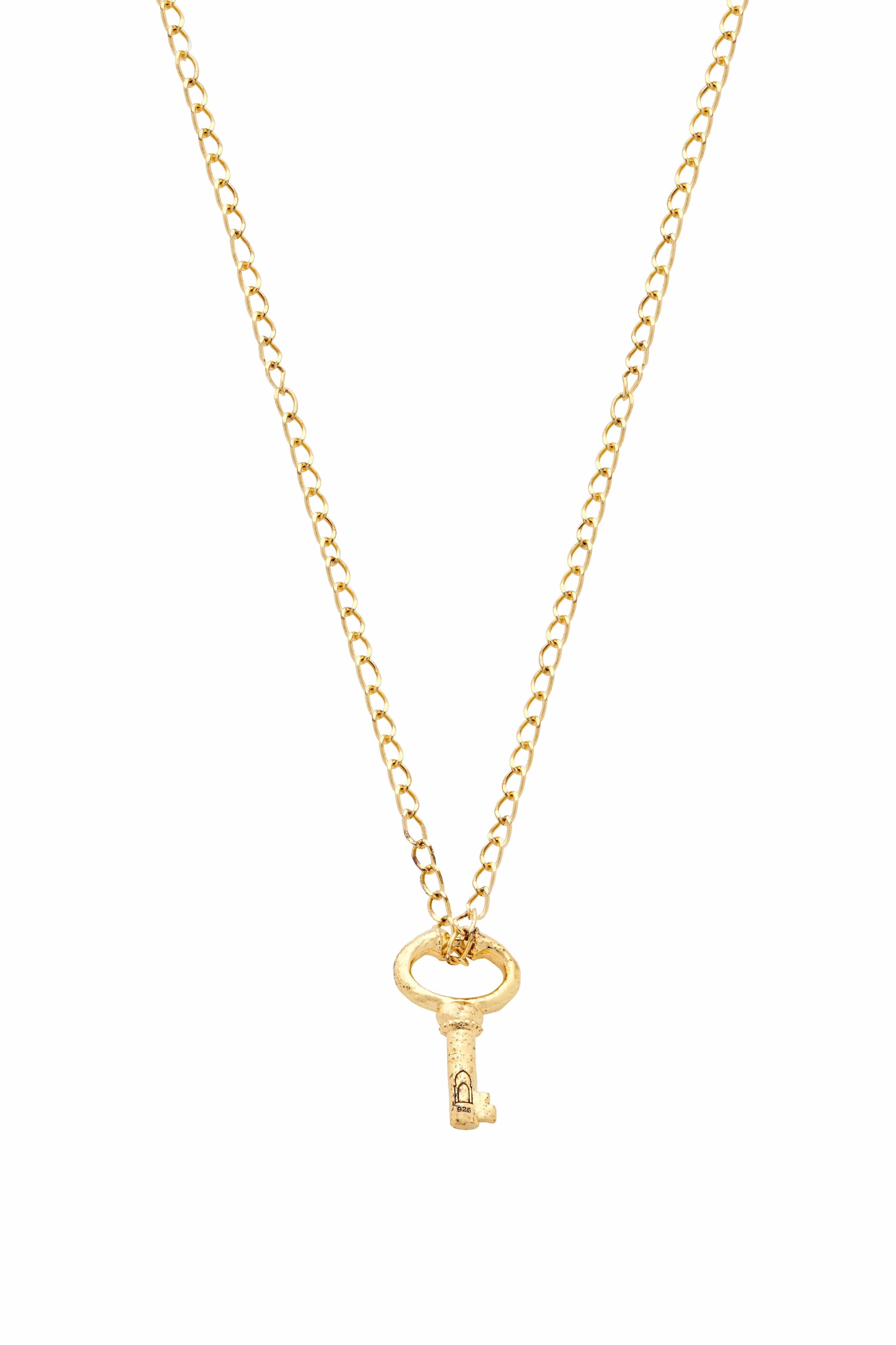 Dear Letterman Necklace Aysa Gold Necklace