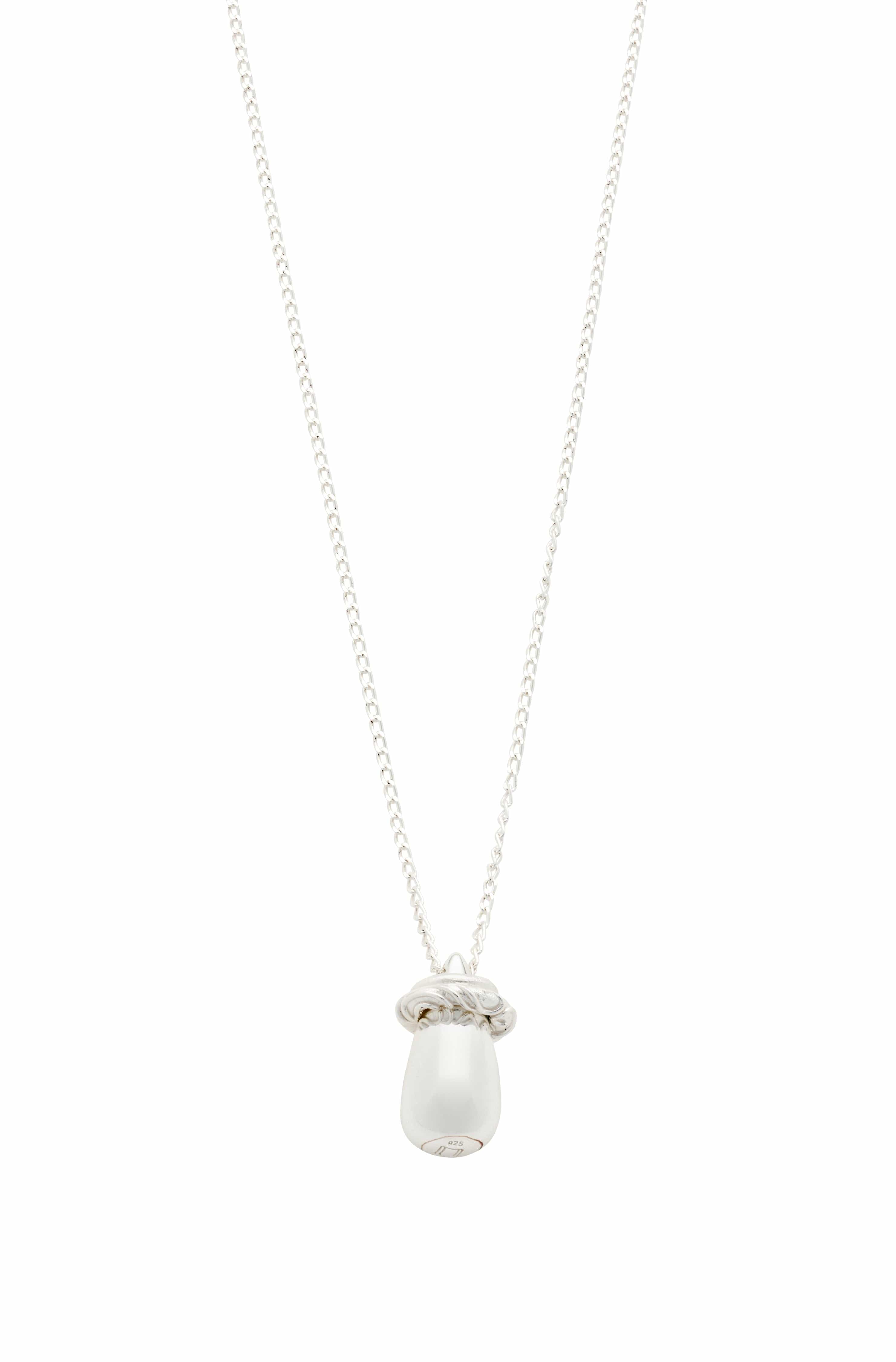 Dear Letterman Necklace Damaati Silver Necklace