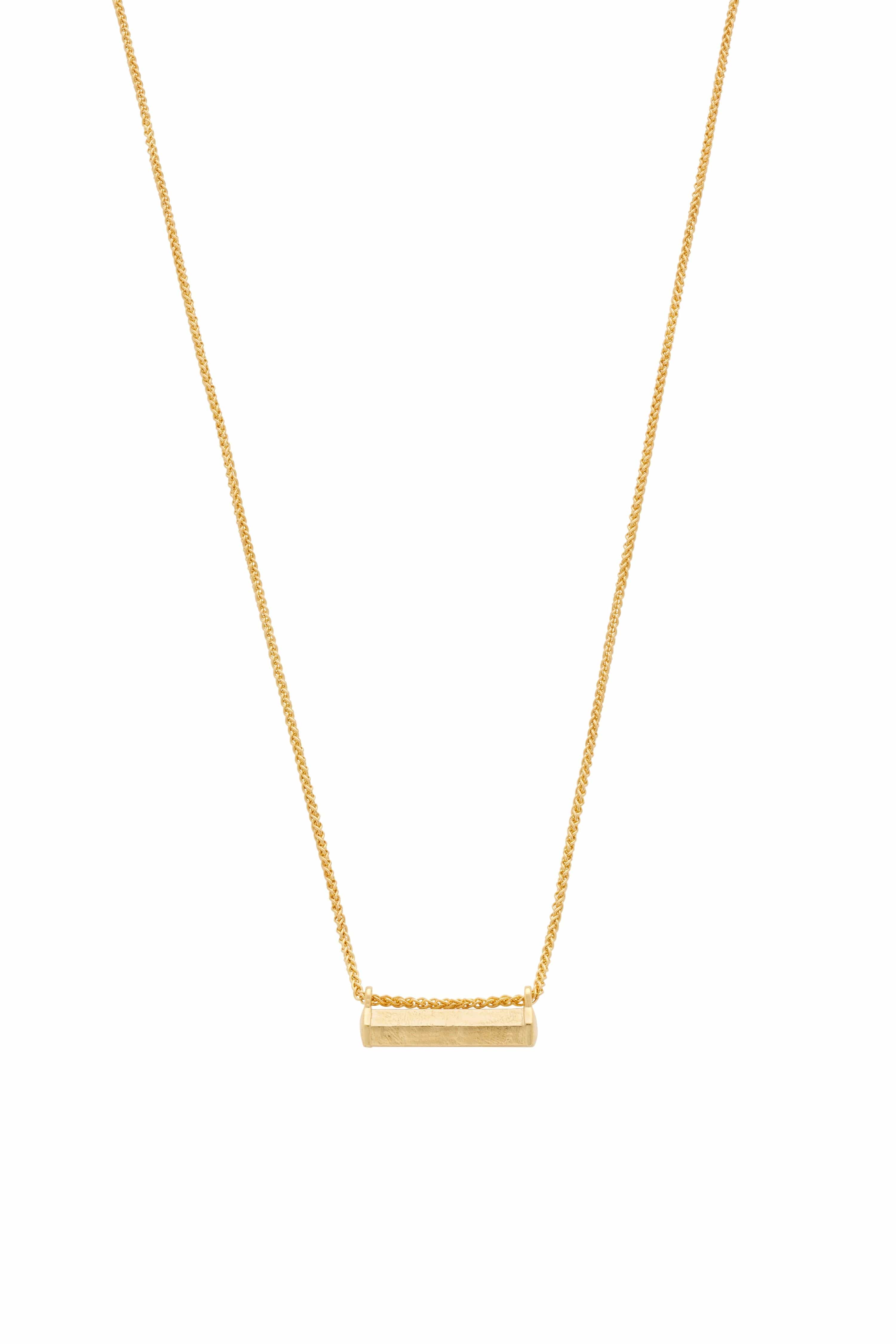 Dear Letterman Necklace Isama Gold Necklace