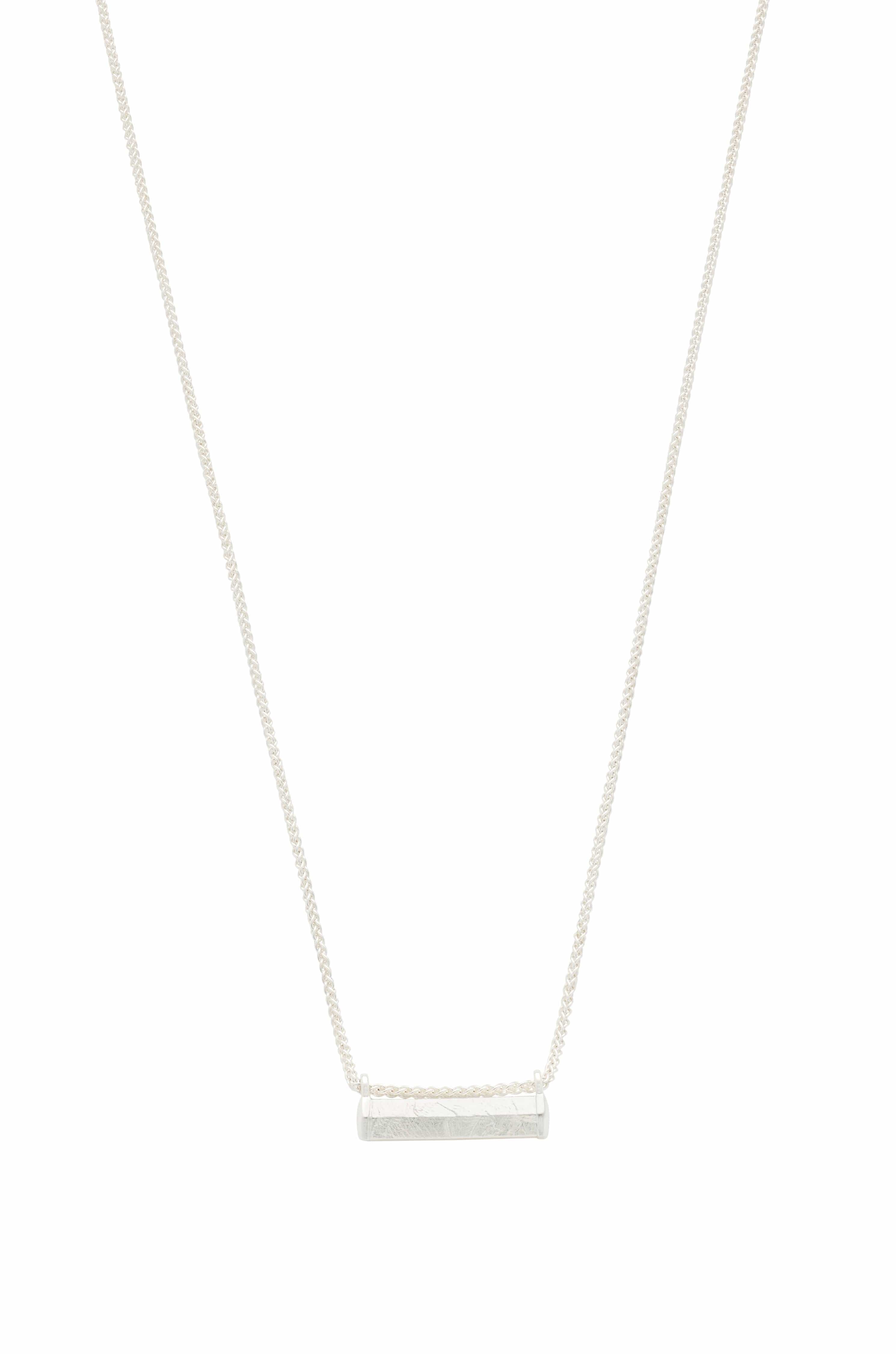 Dear Letterman Necklace Isama Silver Necklace