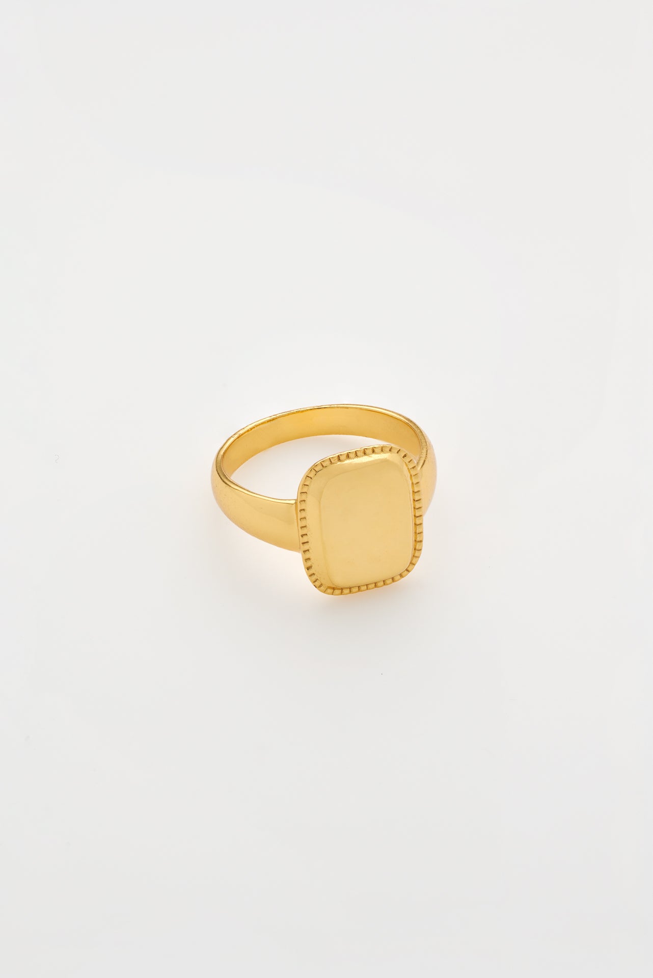 Dear Letterman Ring Jari Gold Ring