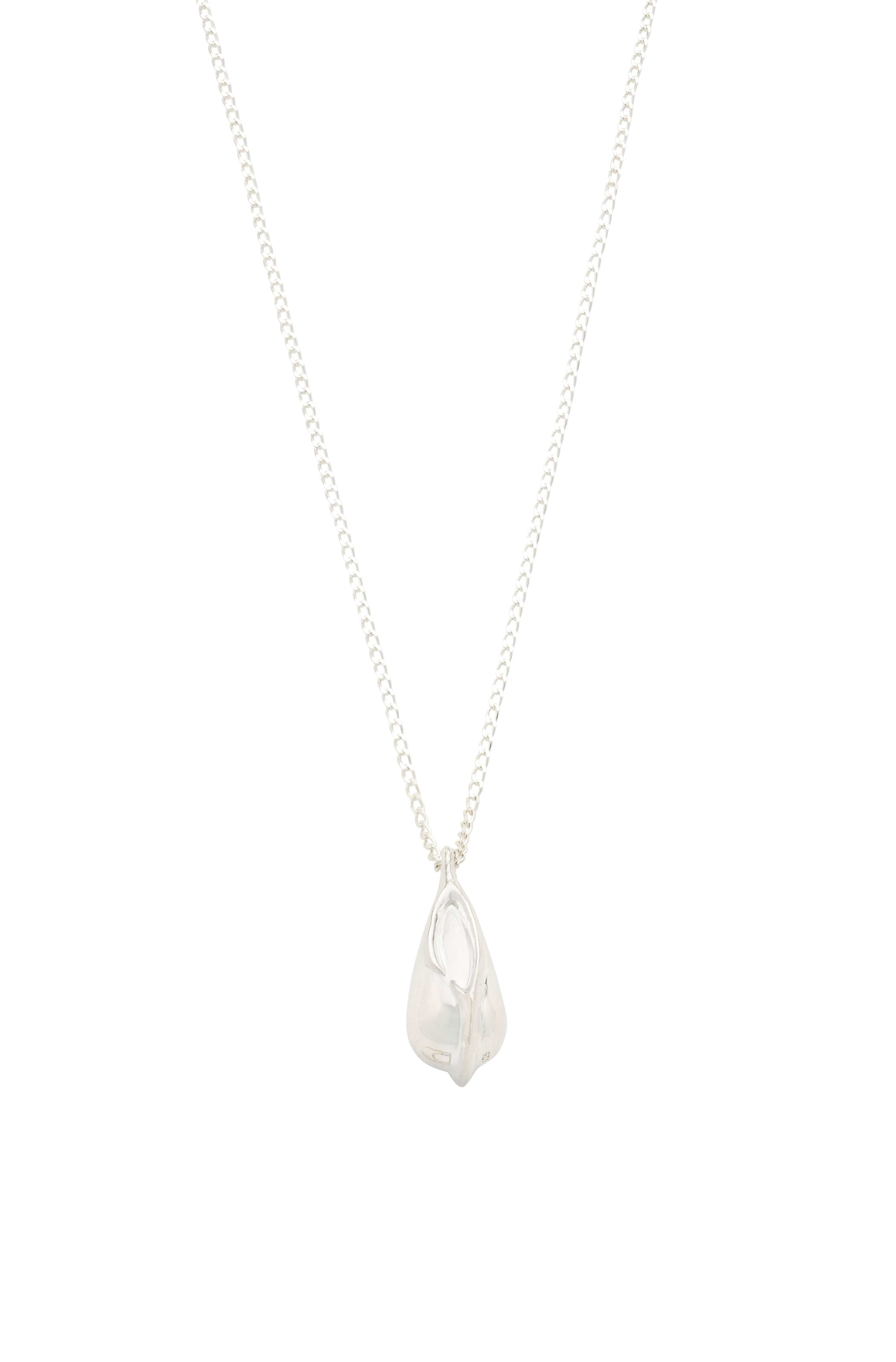 Dear Letterman Necklace Jawhara Silver Necklace