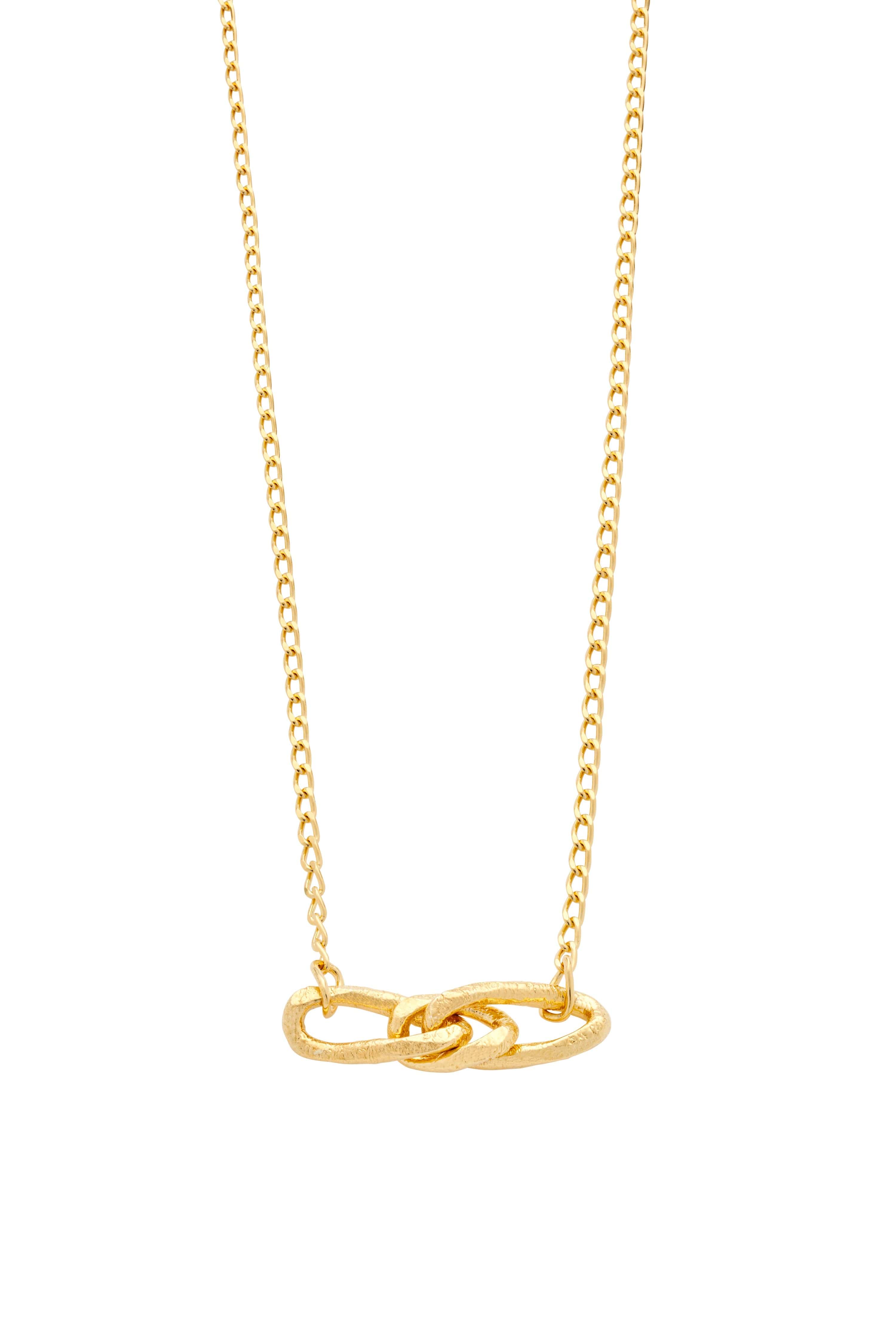 Dear Letterman Necklace Miad Gold Necklace