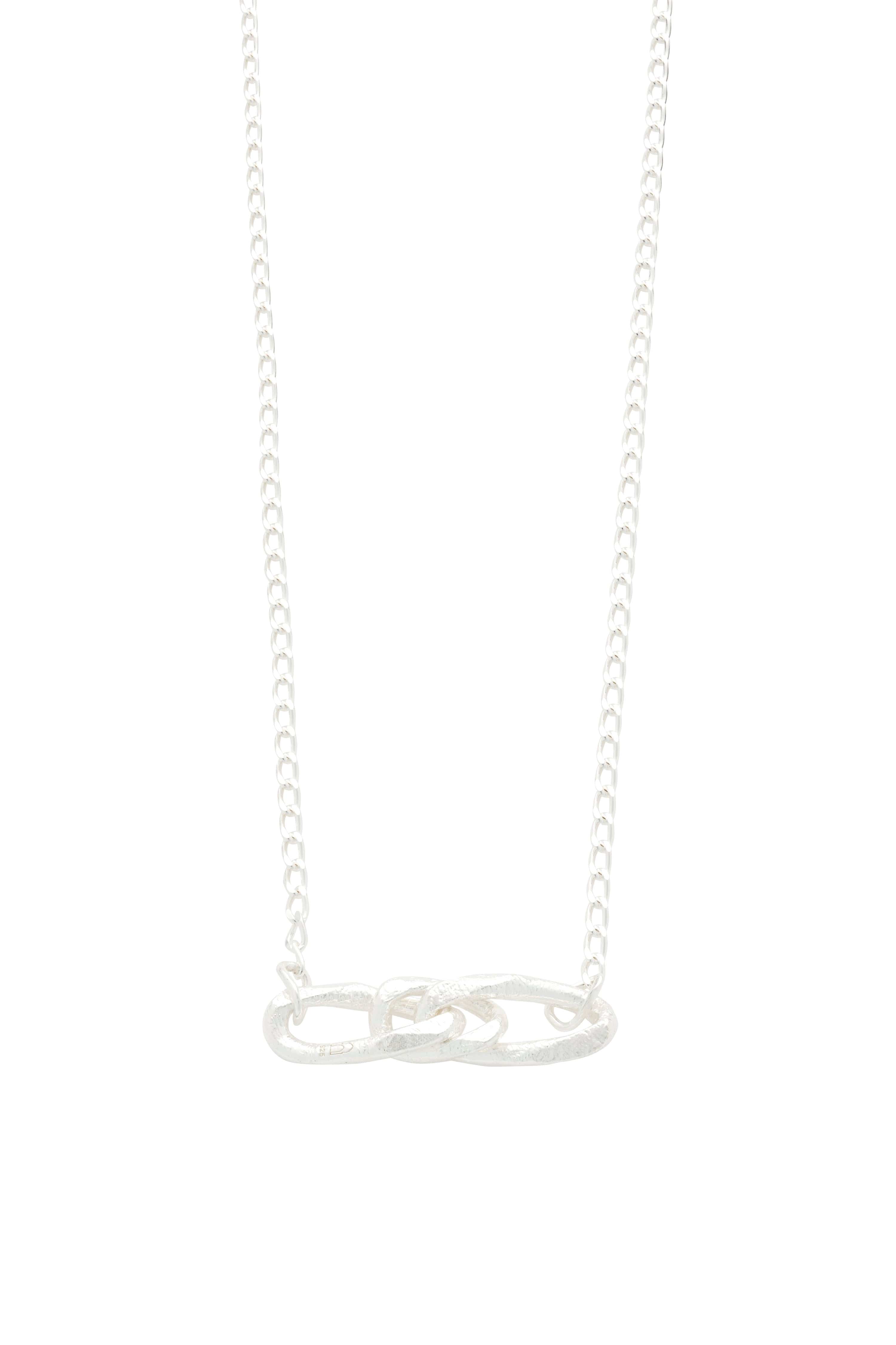 Dear Letterman Necklace Miad Silver Necklace