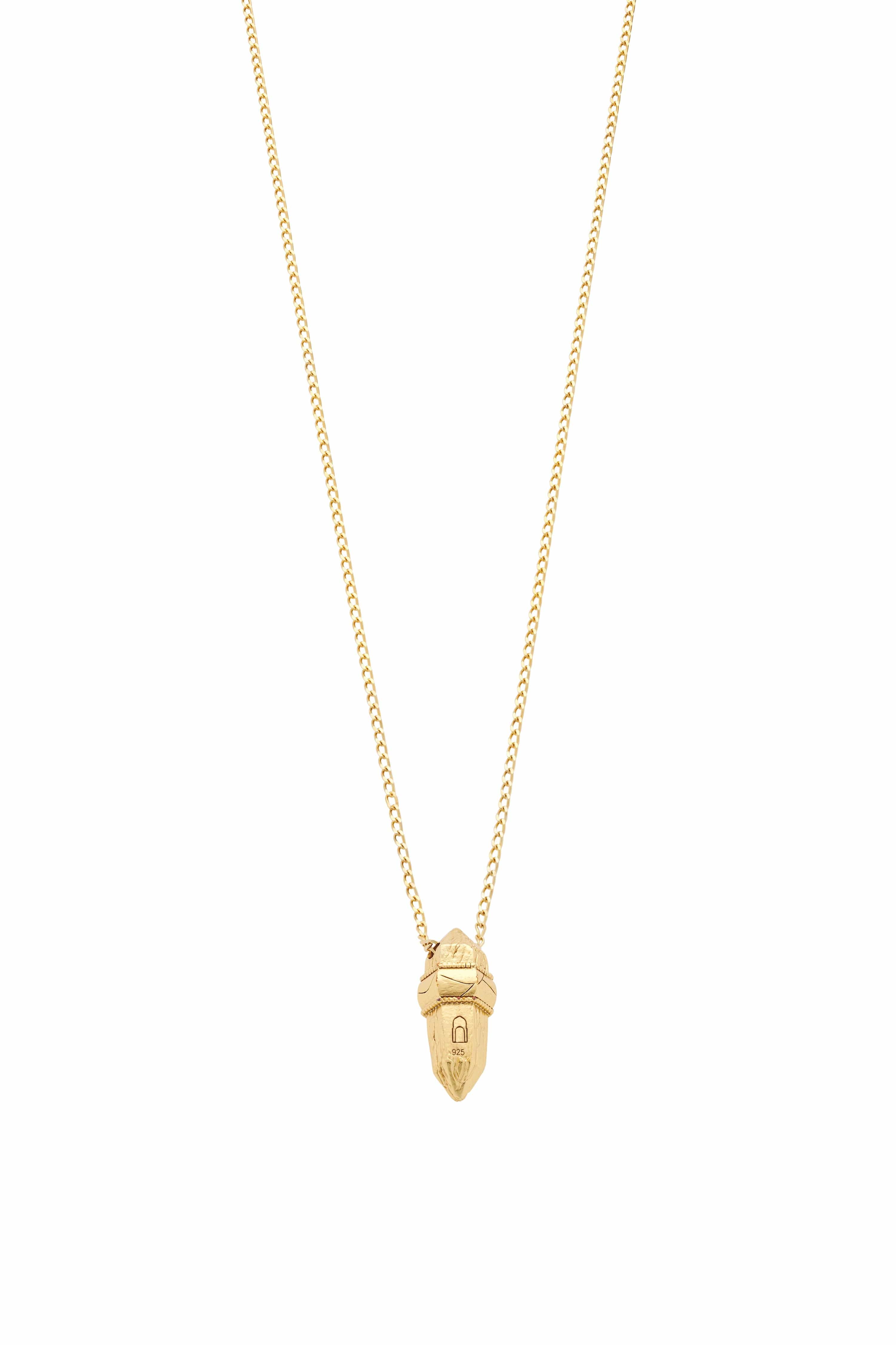 Dear Letterman Necklace Nayab Gold Necklace