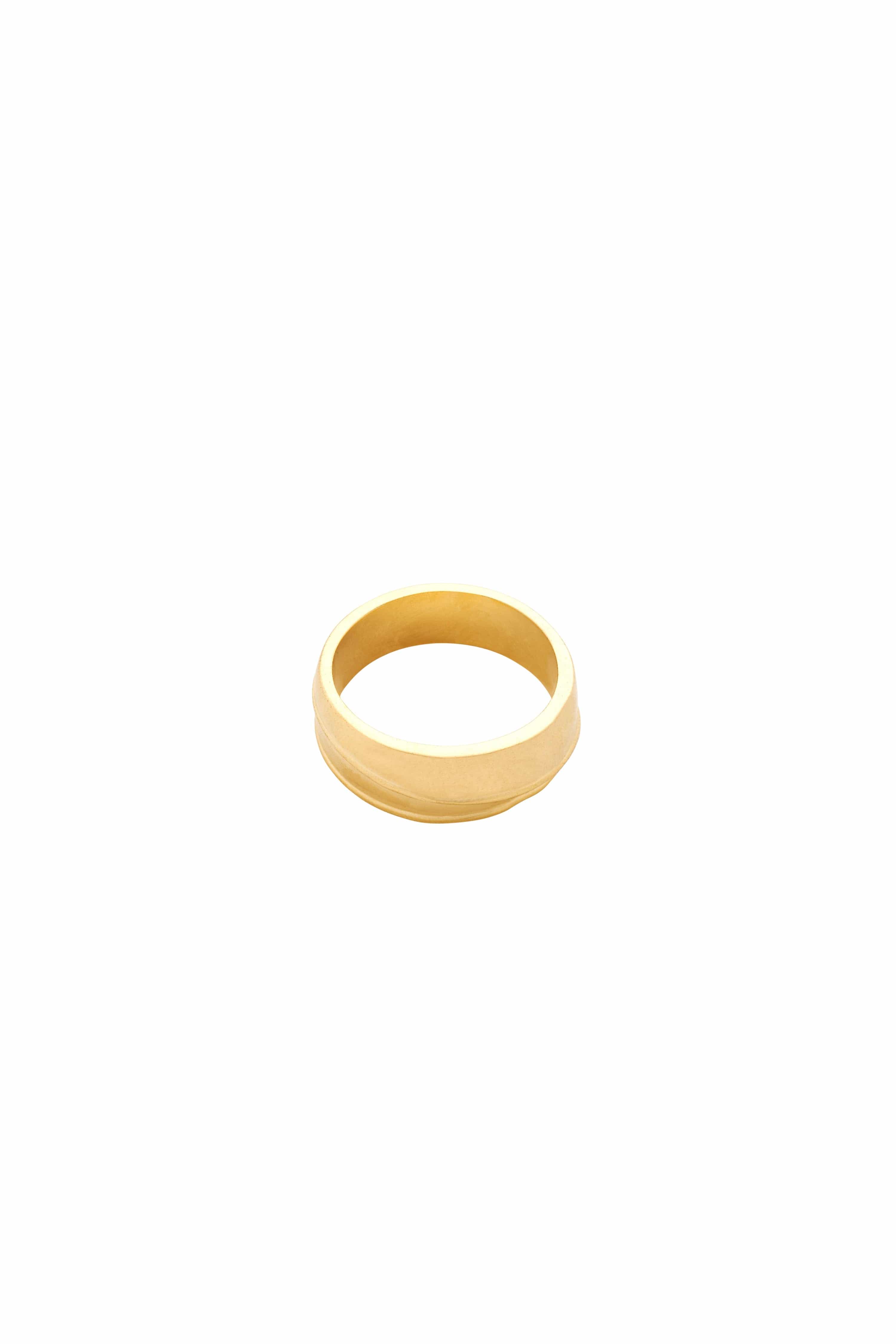 Dear Letterman Ring Yalina Gold Ring