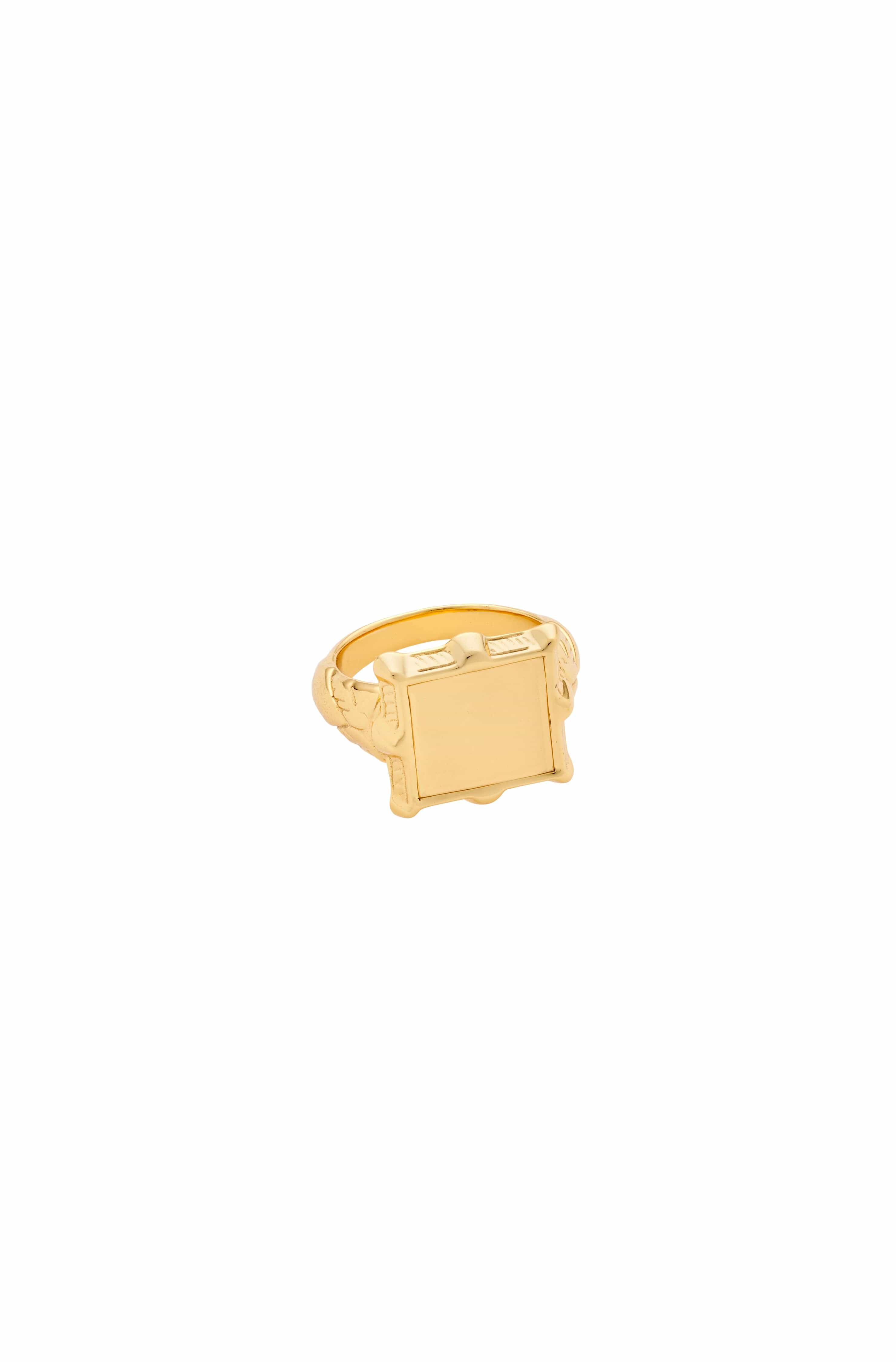 Dear Letterman Ring Ziad Gold Ring