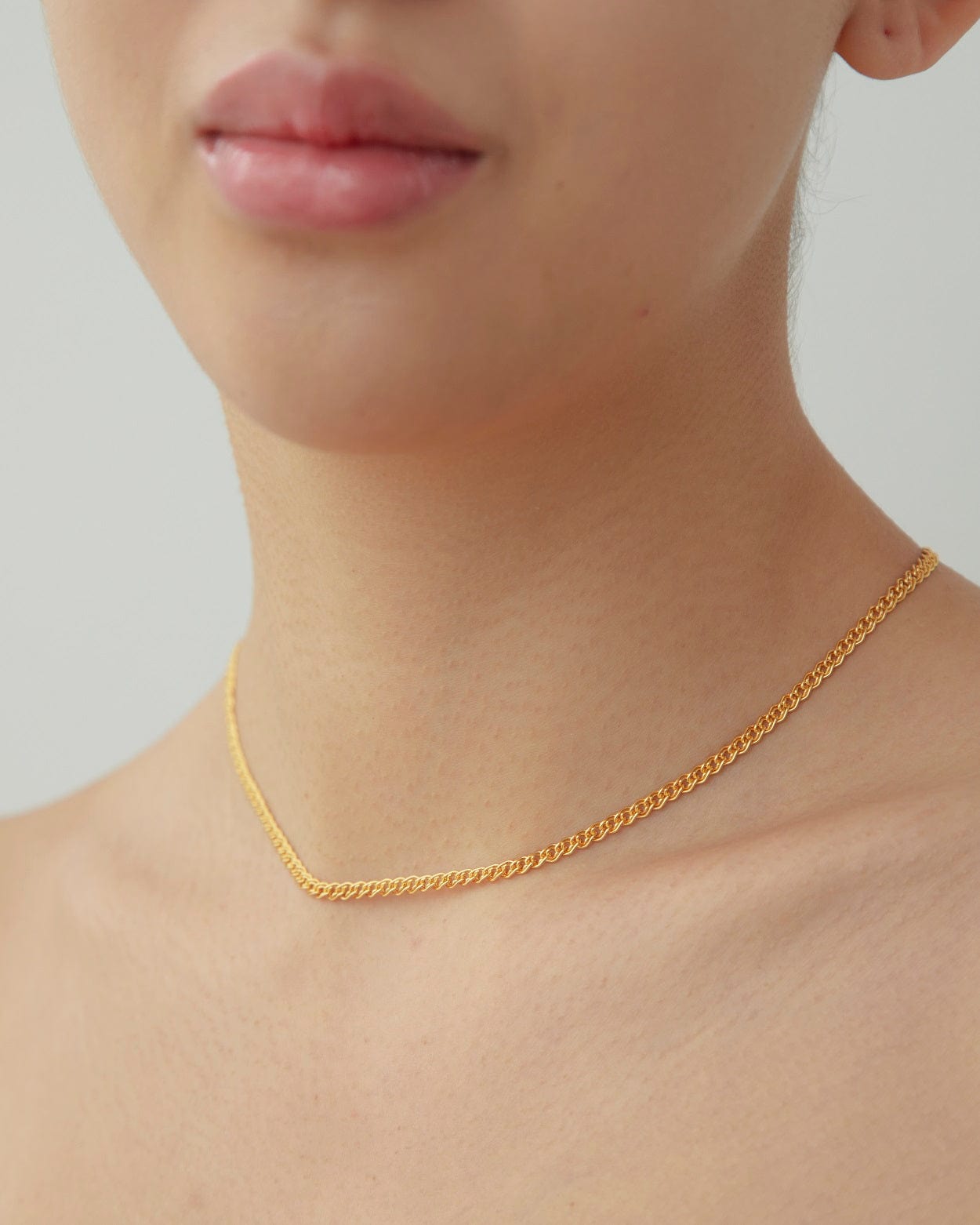 Dear Letterman Necklace Aara Gold Necklace