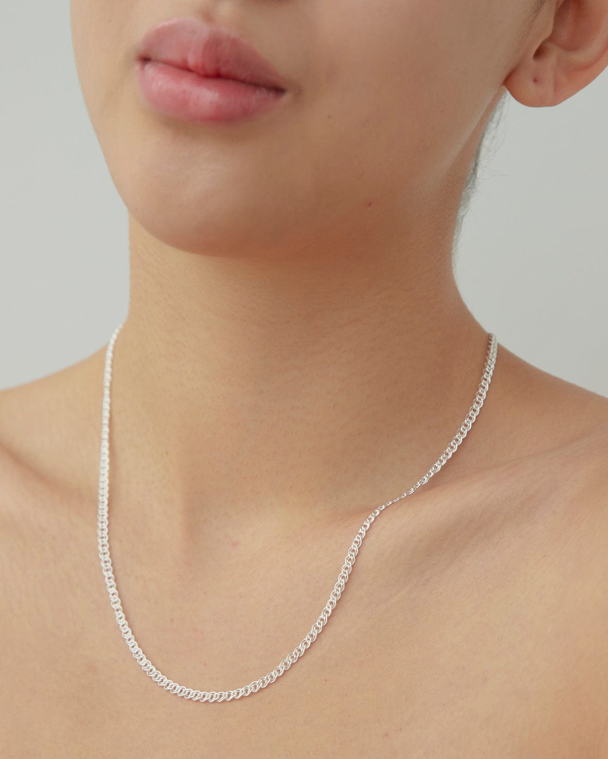 Dear Letterman Necklace Aara Silver Necklace