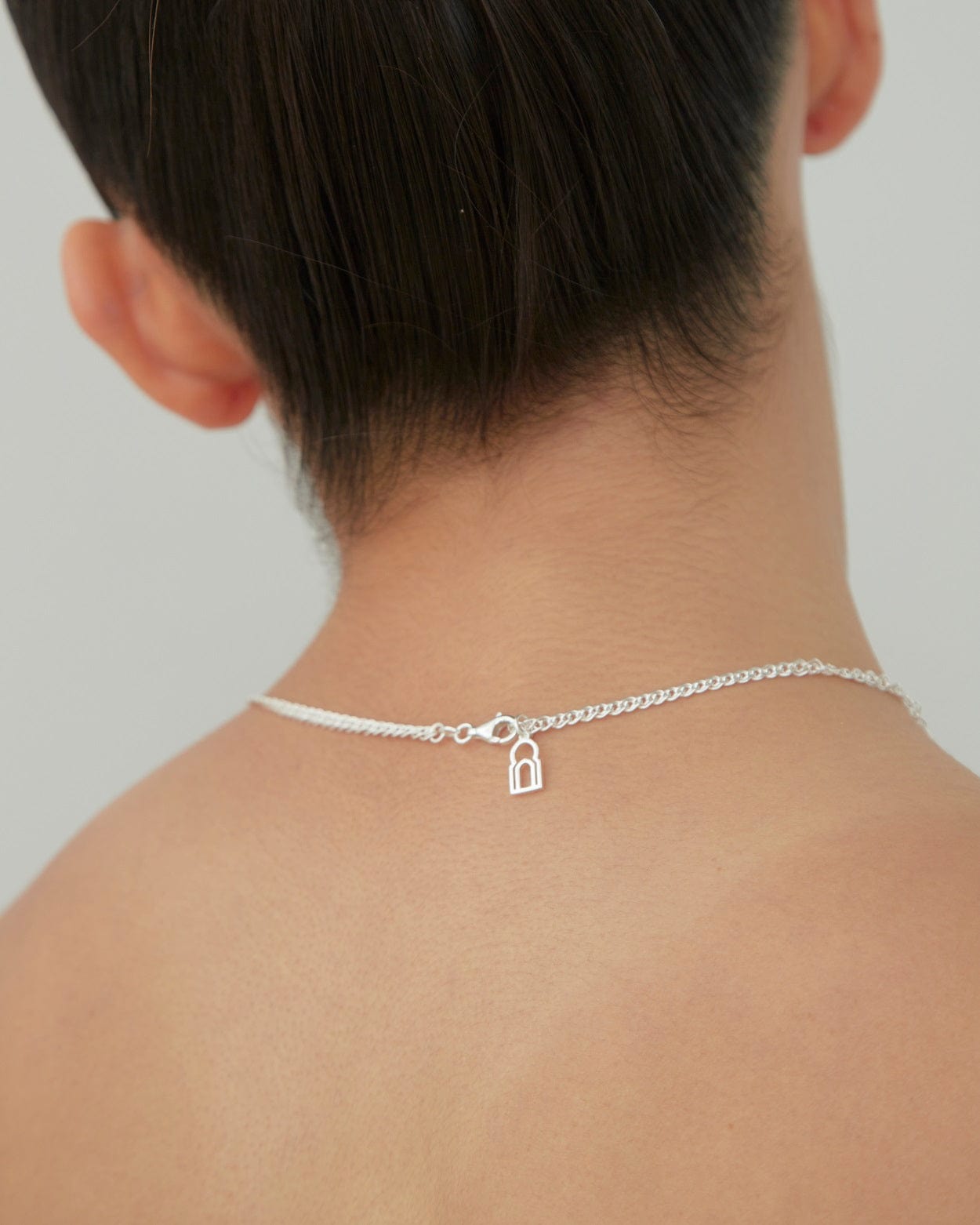 Dear Letterman Necklace Aara Silver Necklace