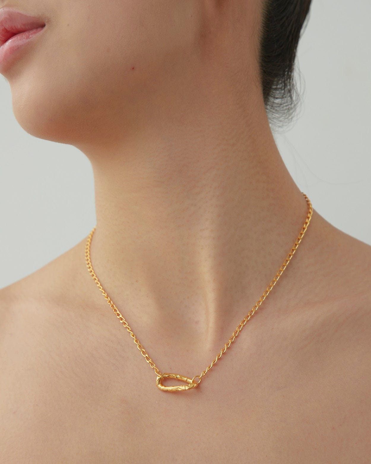 Dear Letterman Necklace Amara Gold Necklace