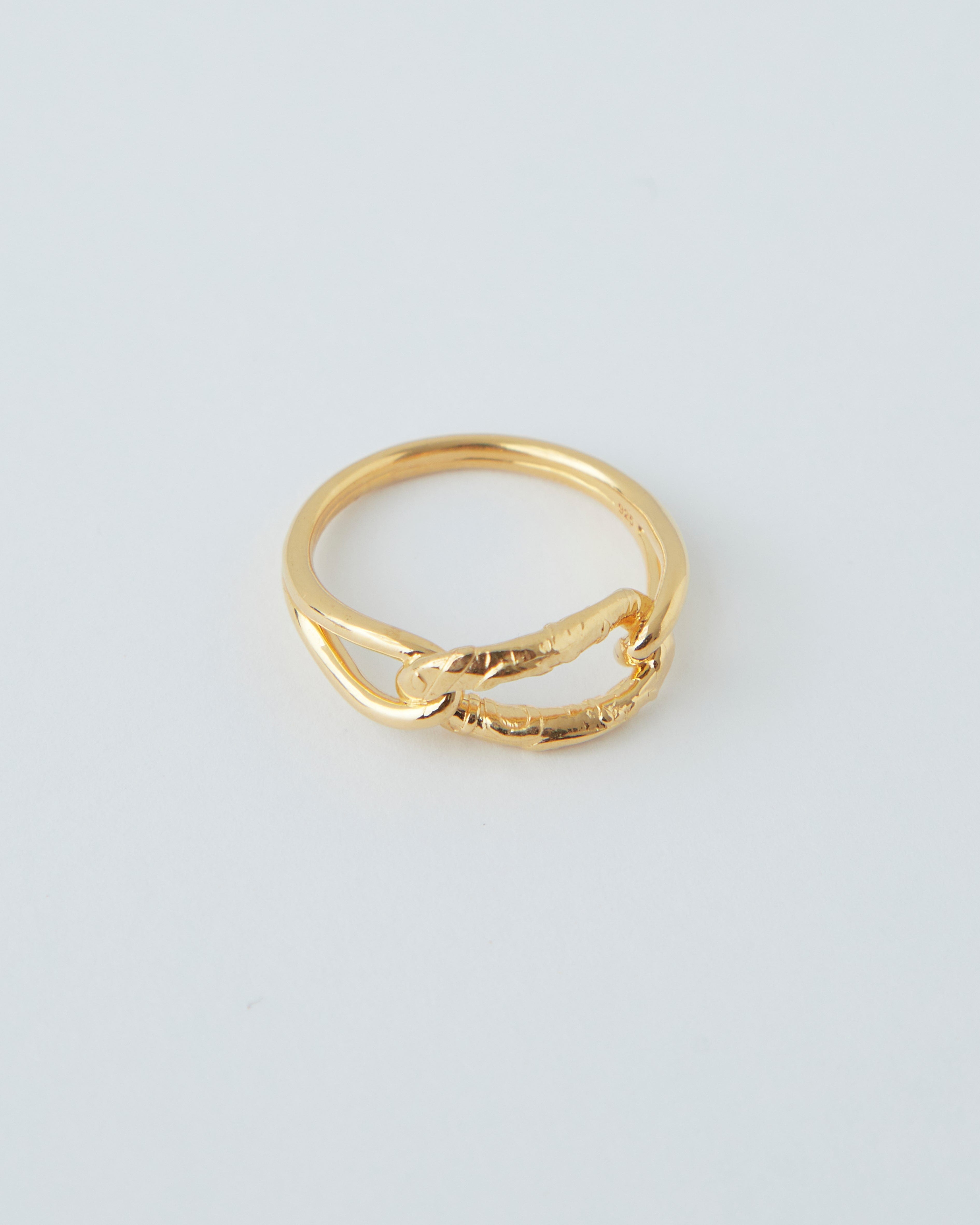 Amara Gold Ring – Dear Letterman