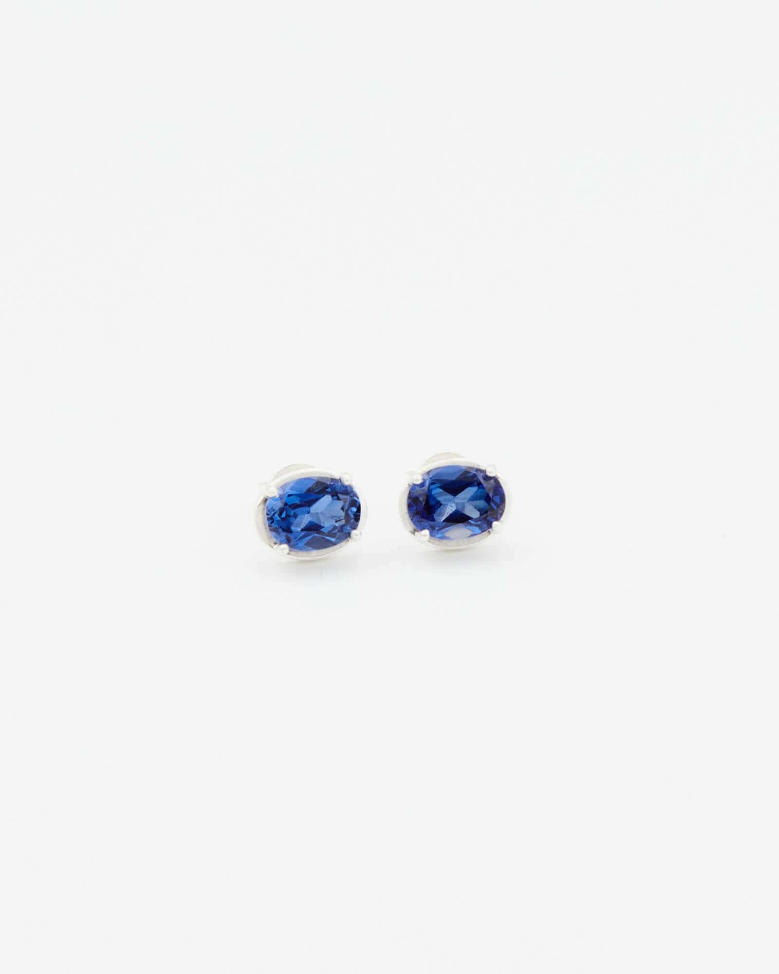 Dear Letterman Amer Sapphire Earrings