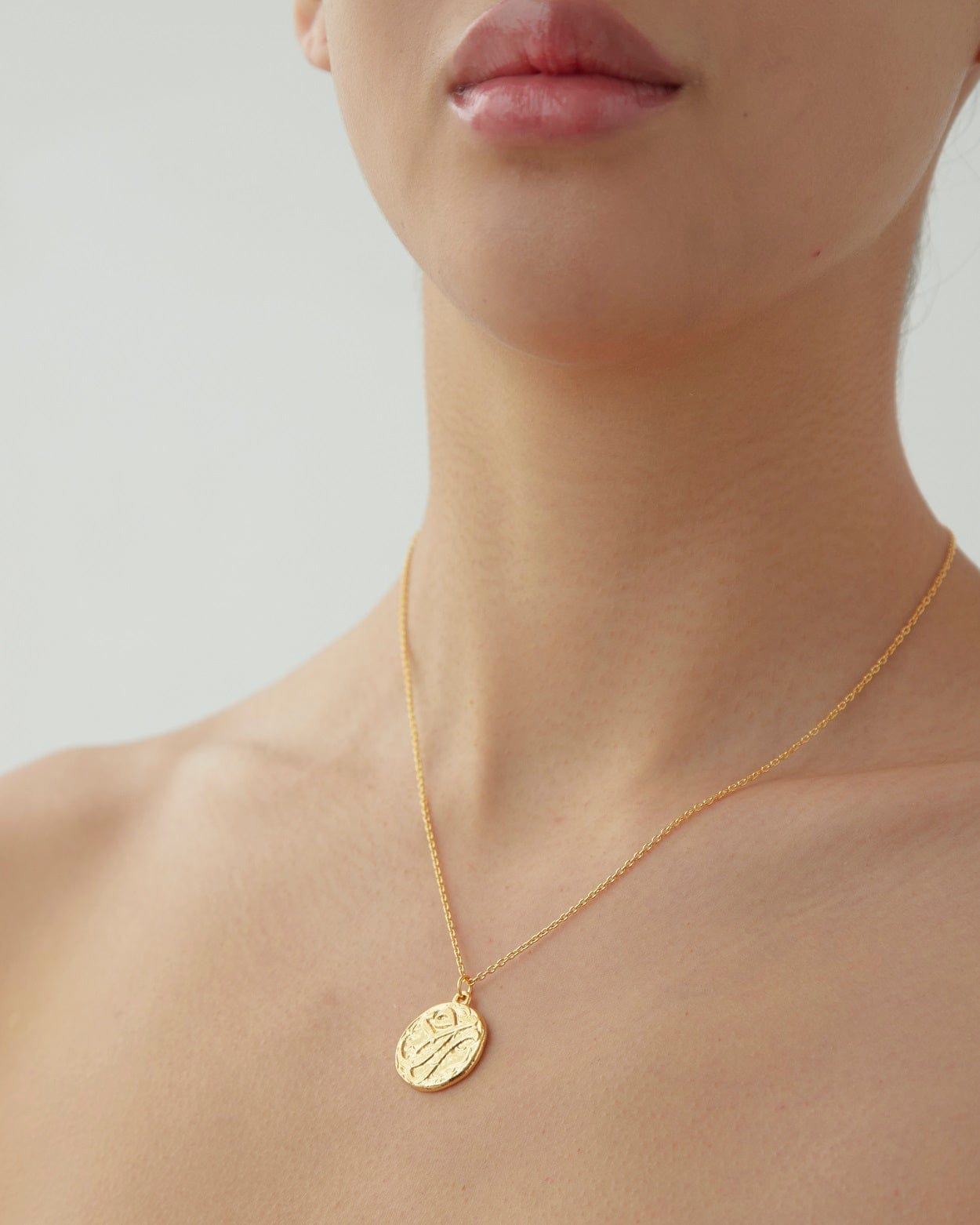 Dear Letterman Necklace Ayan Gold Necklace