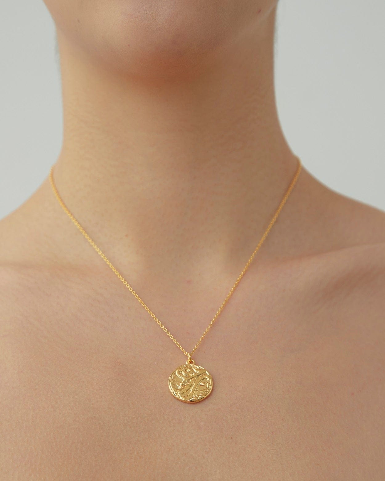Dear Letterman Necklace Ayan Gold Necklace