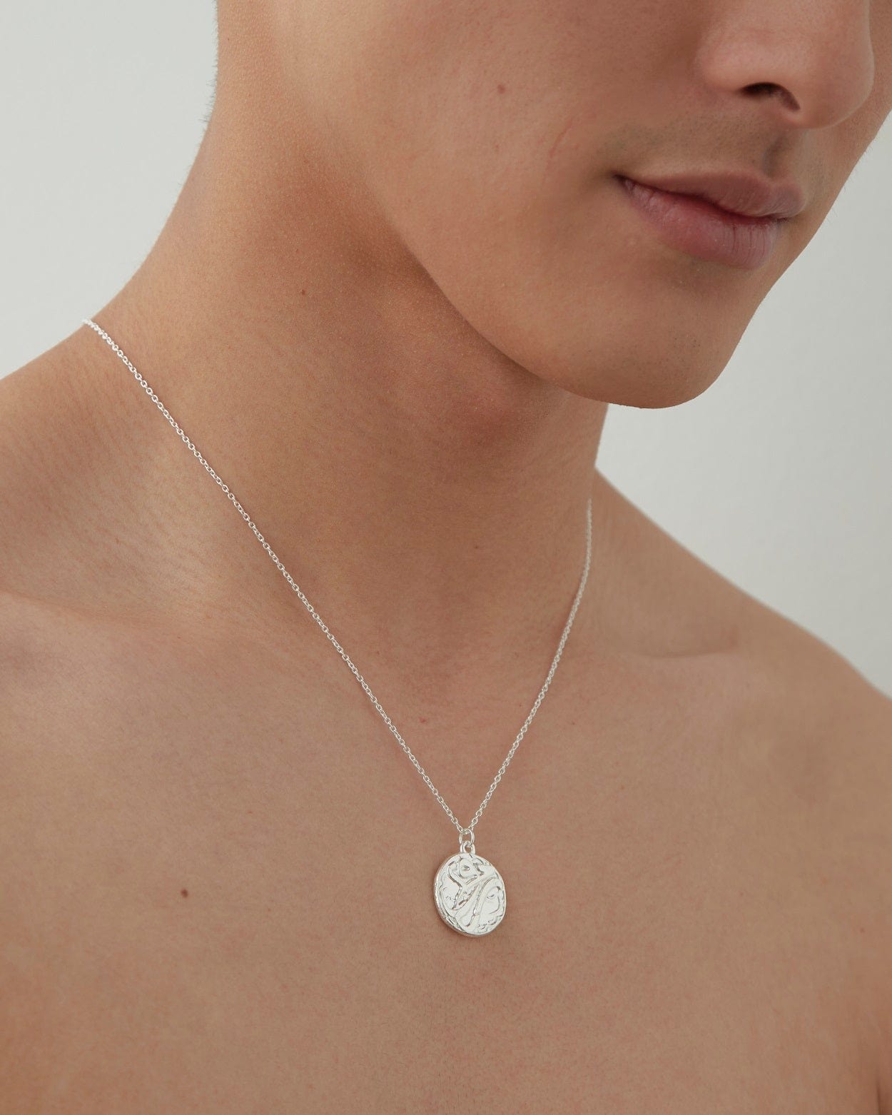 Dear Letterman Necklace Ayan Silver Necklace