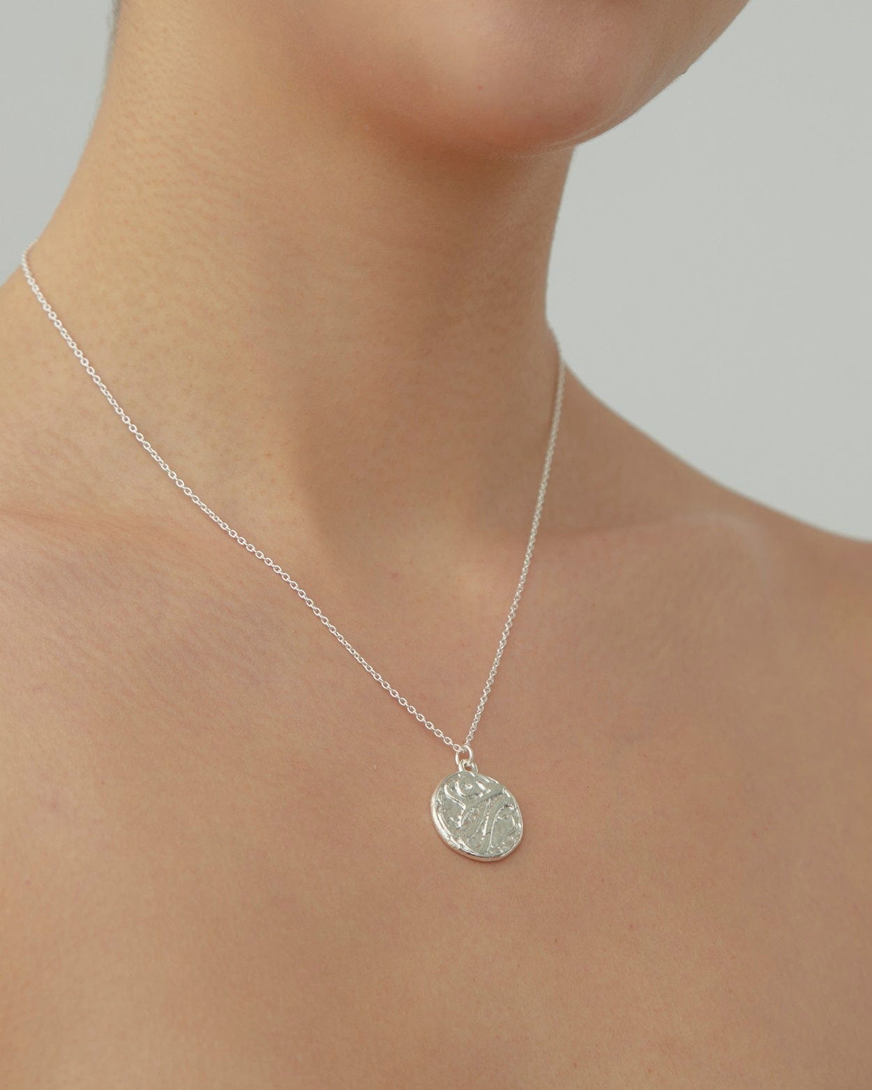 Dear Letterman Necklace Ayan Silver Necklace