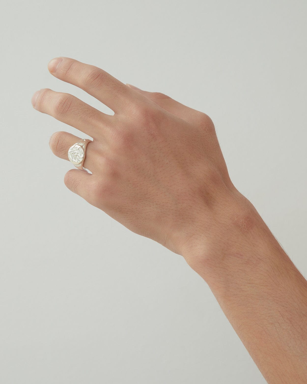 Dear Letterman Ring Ayan Silver Ring