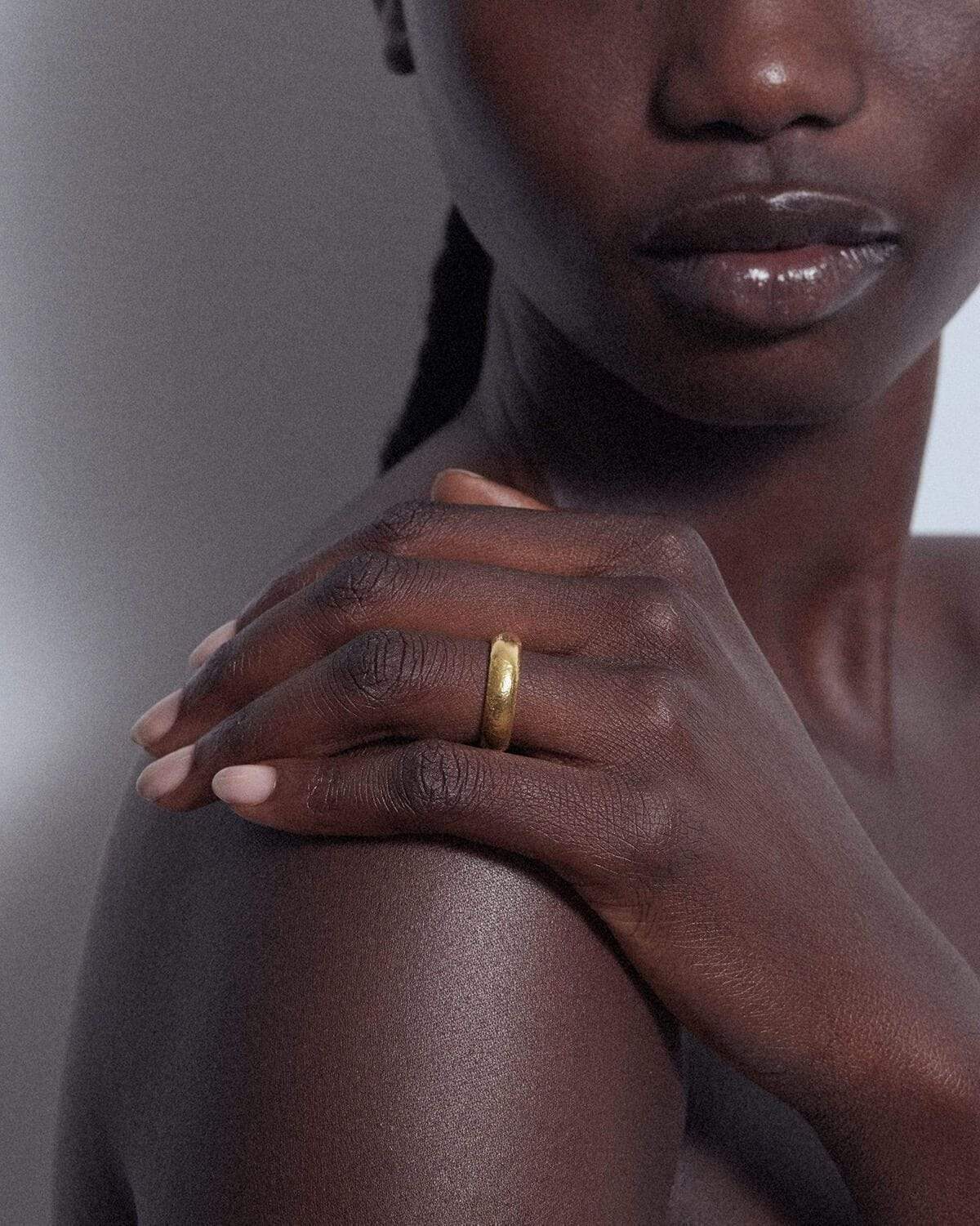 Dear Letterman Ring Ayman Gold Ring