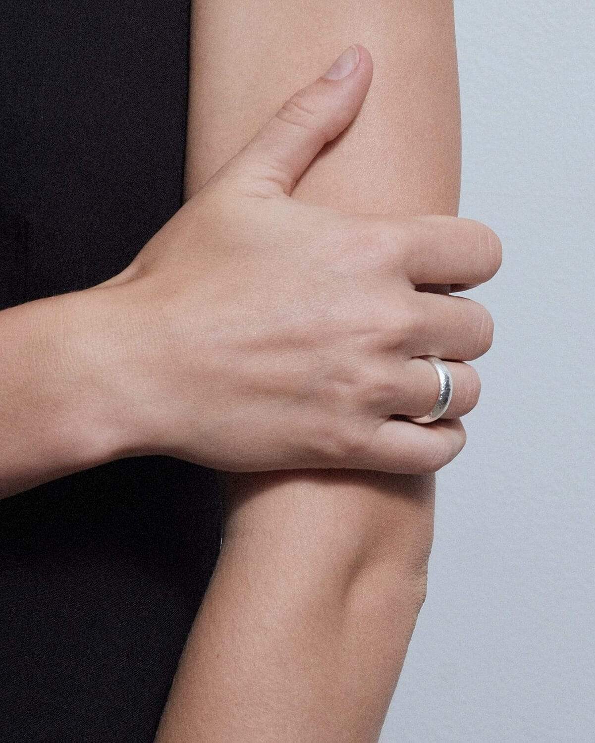 Dear Letterman Ring Ayman Silver Ring