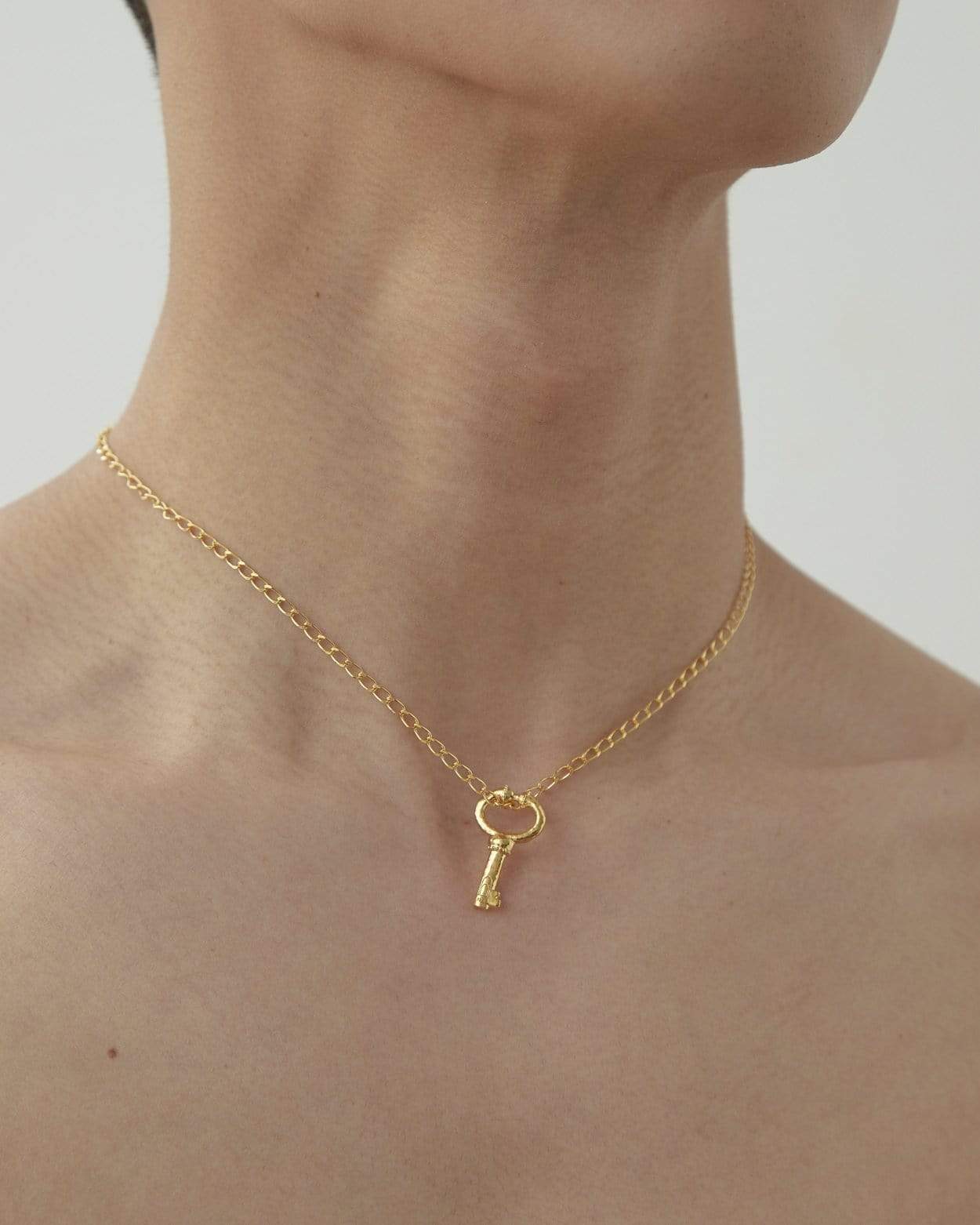 Dear Letterman Necklace Aysa Gold Necklace
