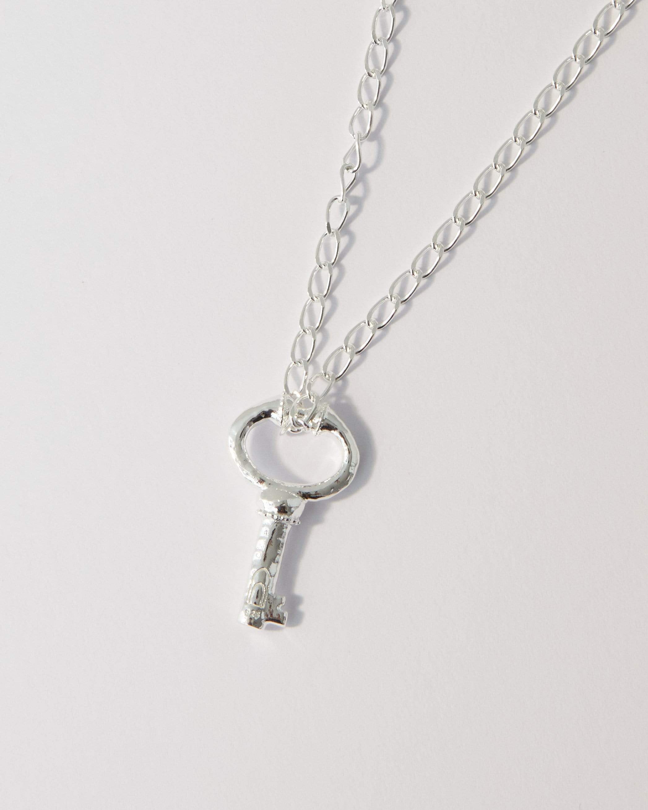 Dear Letterman Necklace 45cm Aysa Silver Necklace