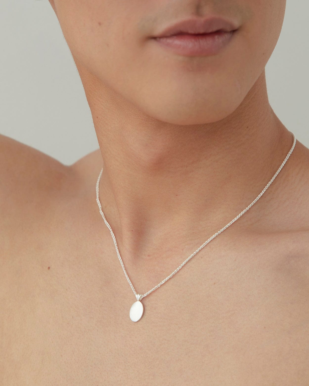 Dear Letterman Necklace Azam Silver Necklace