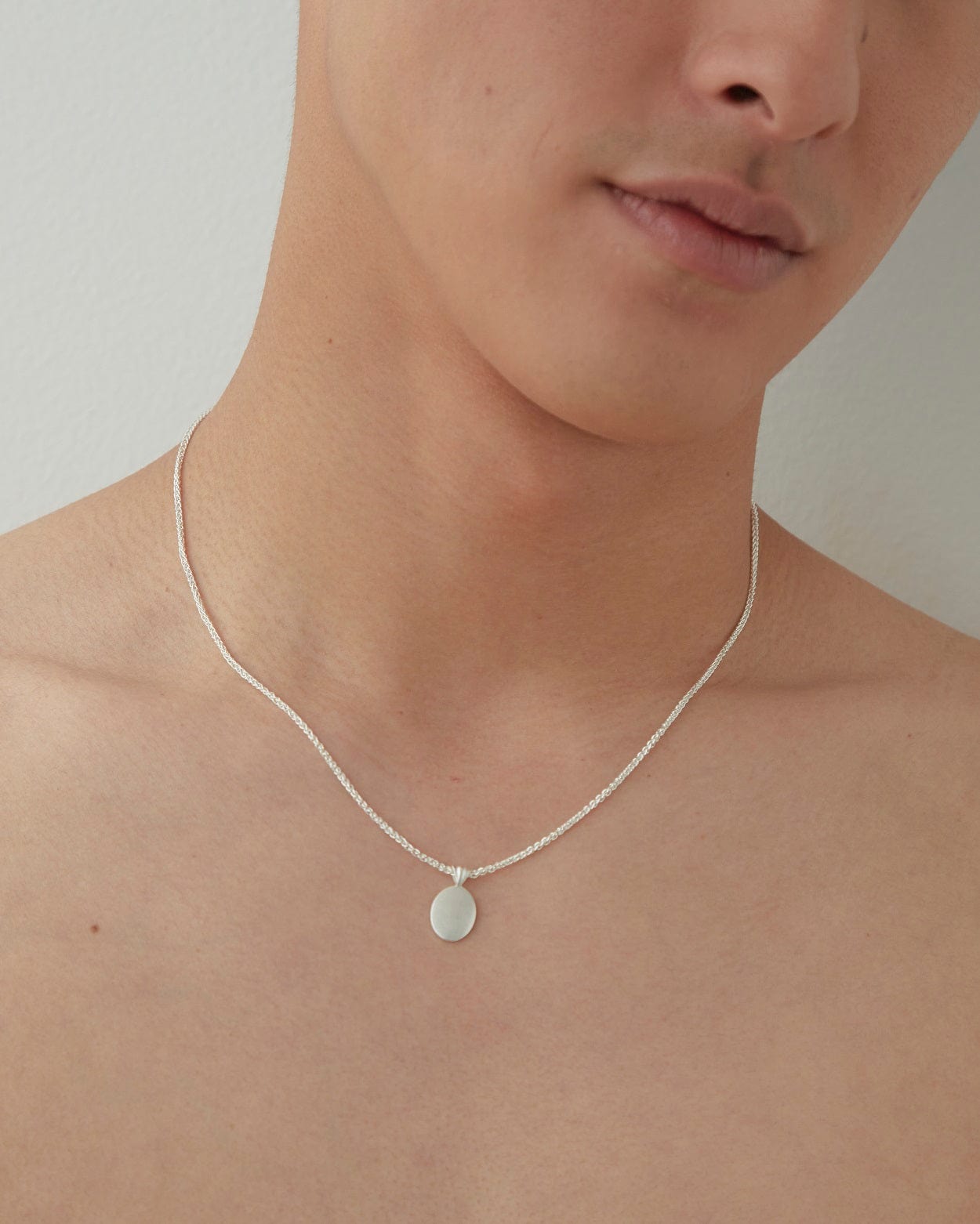 Dear Letterman Necklace Azam Silver Necklace