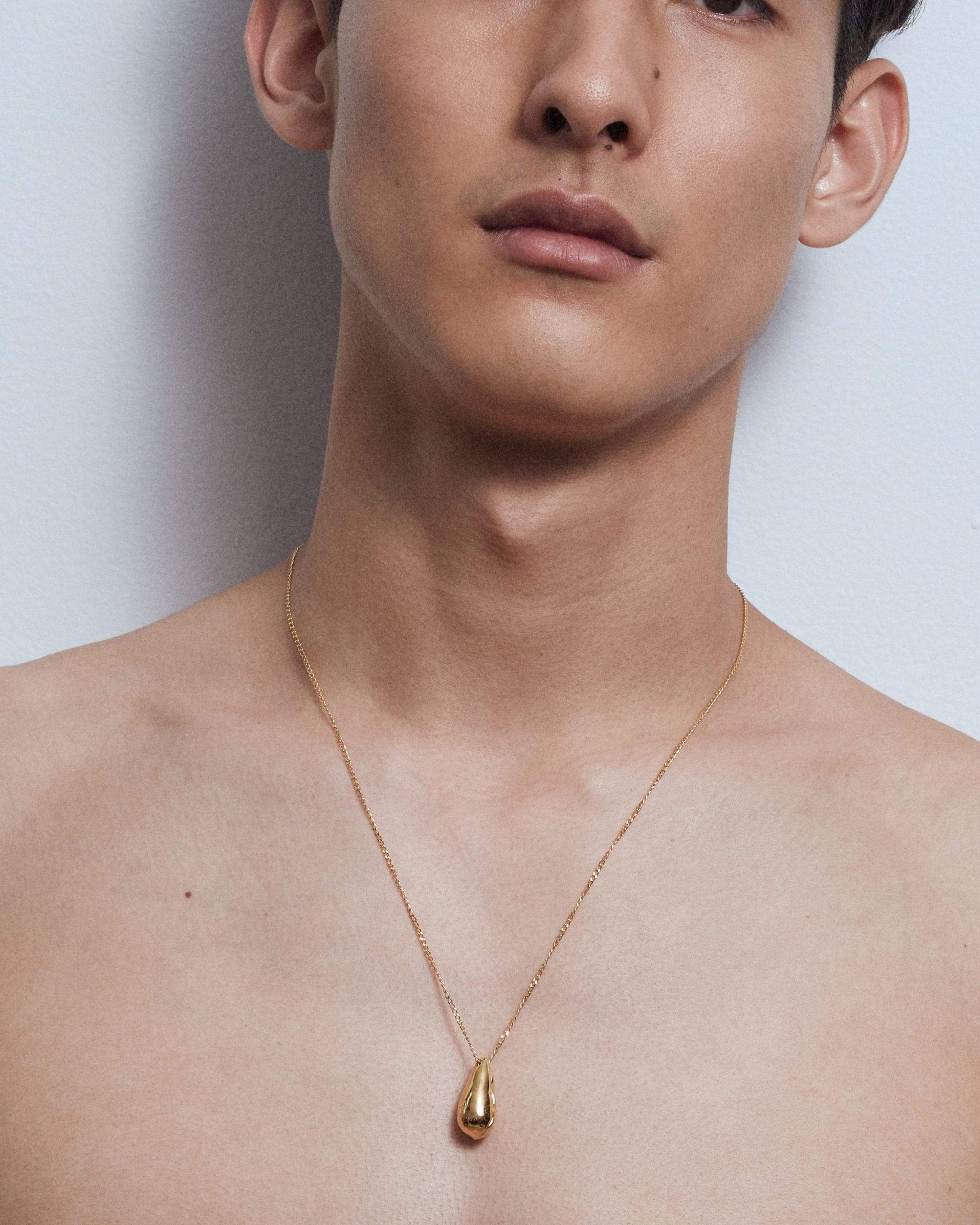 Dear Letterman Necklace Damaat Gold Necklace