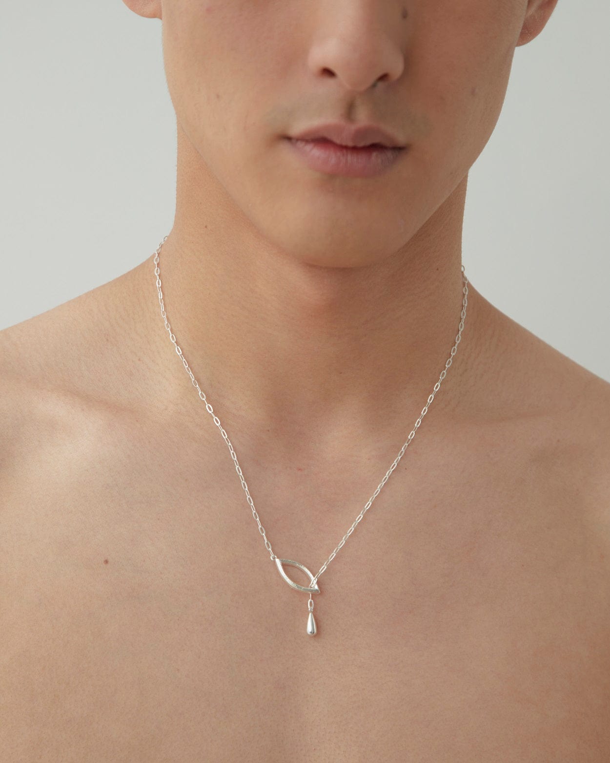 Dear Letterman Necklace Dame Silver Necklace