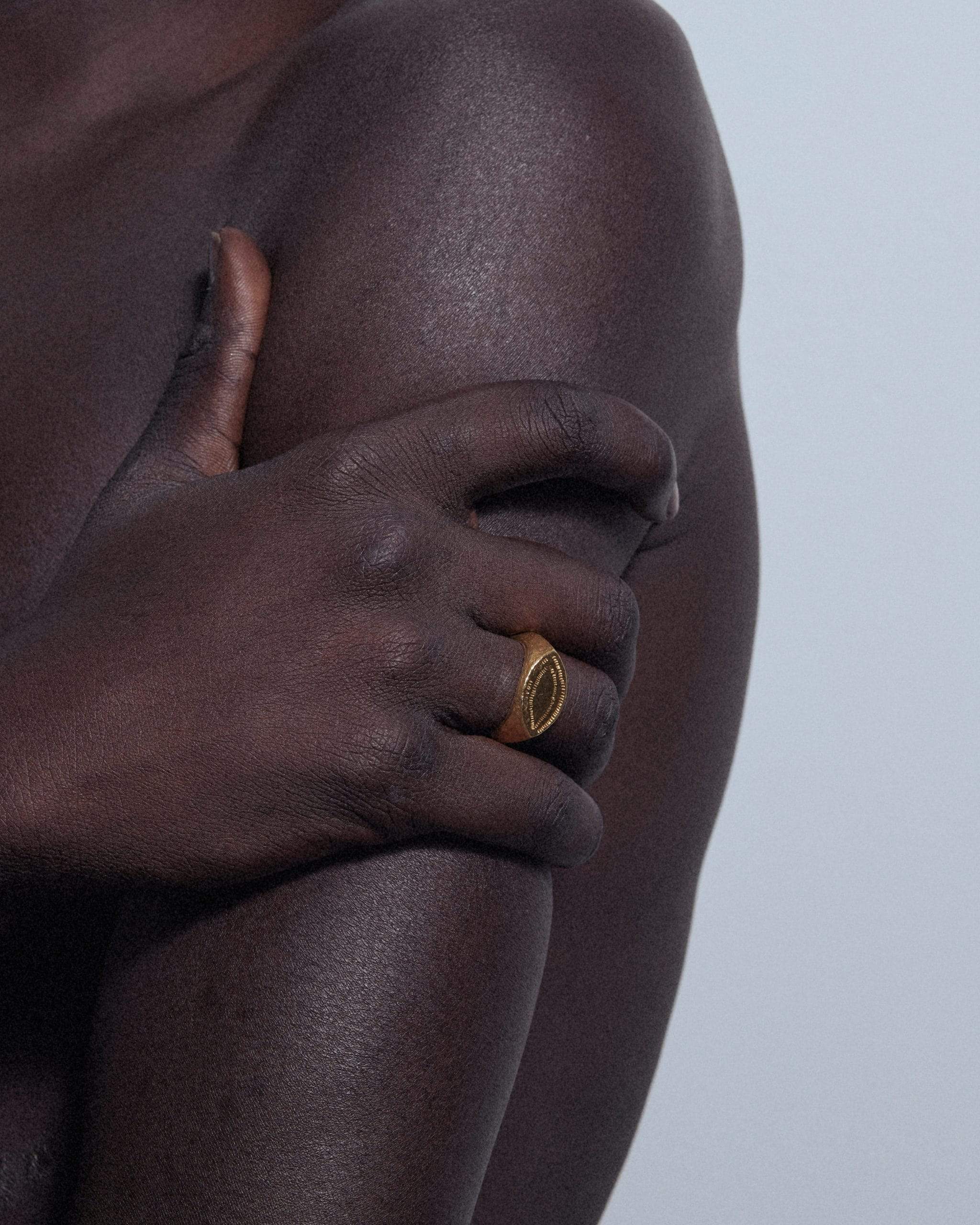 Dear Letterman Ring Isam Gold Ring