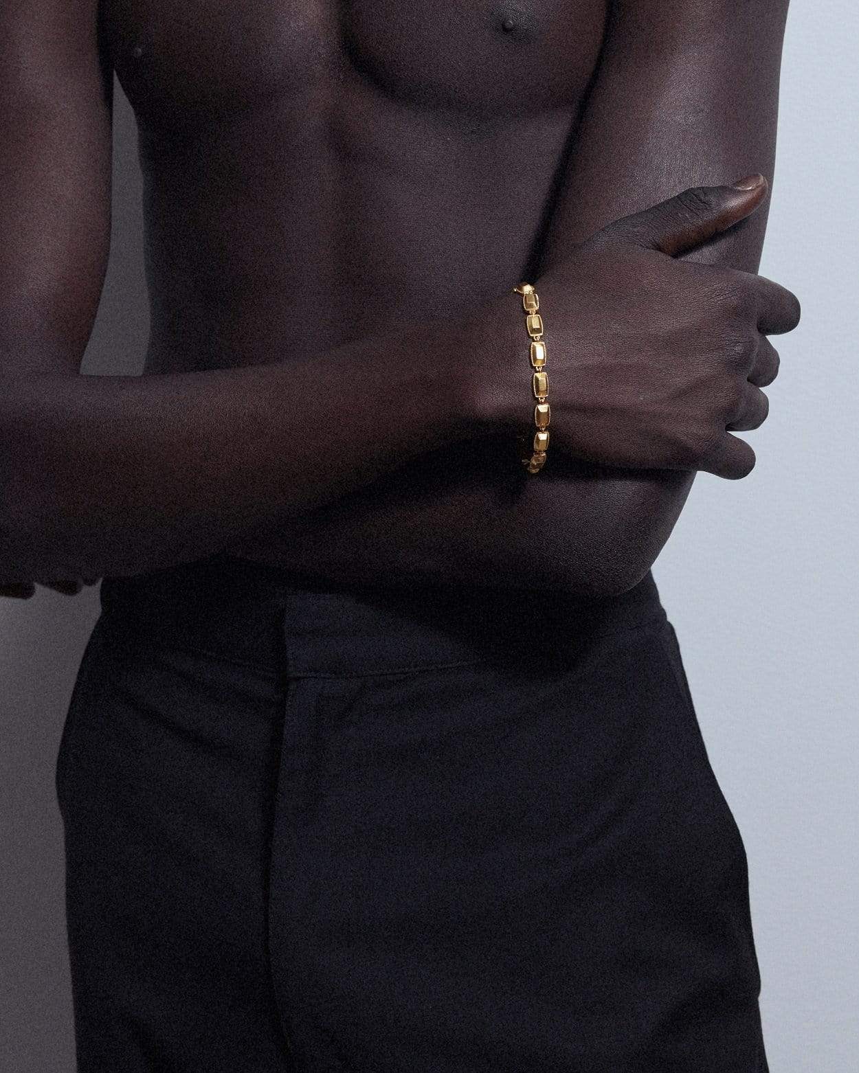Dear Letterman Bracelet Jari Gold Bracelet