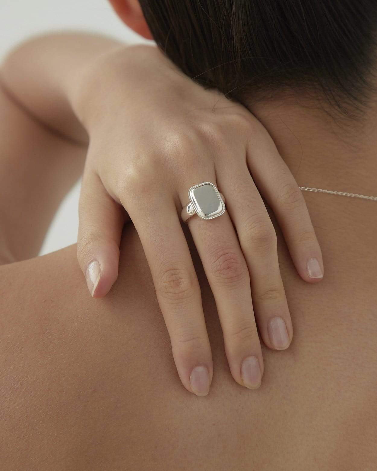 Dear Letterman Ring Jari Silver Ring