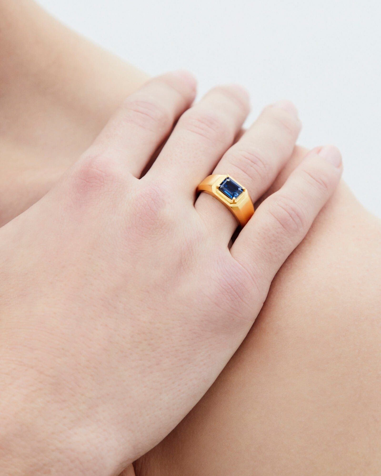 Dear Letterman Joud Sapphire Bold Ring