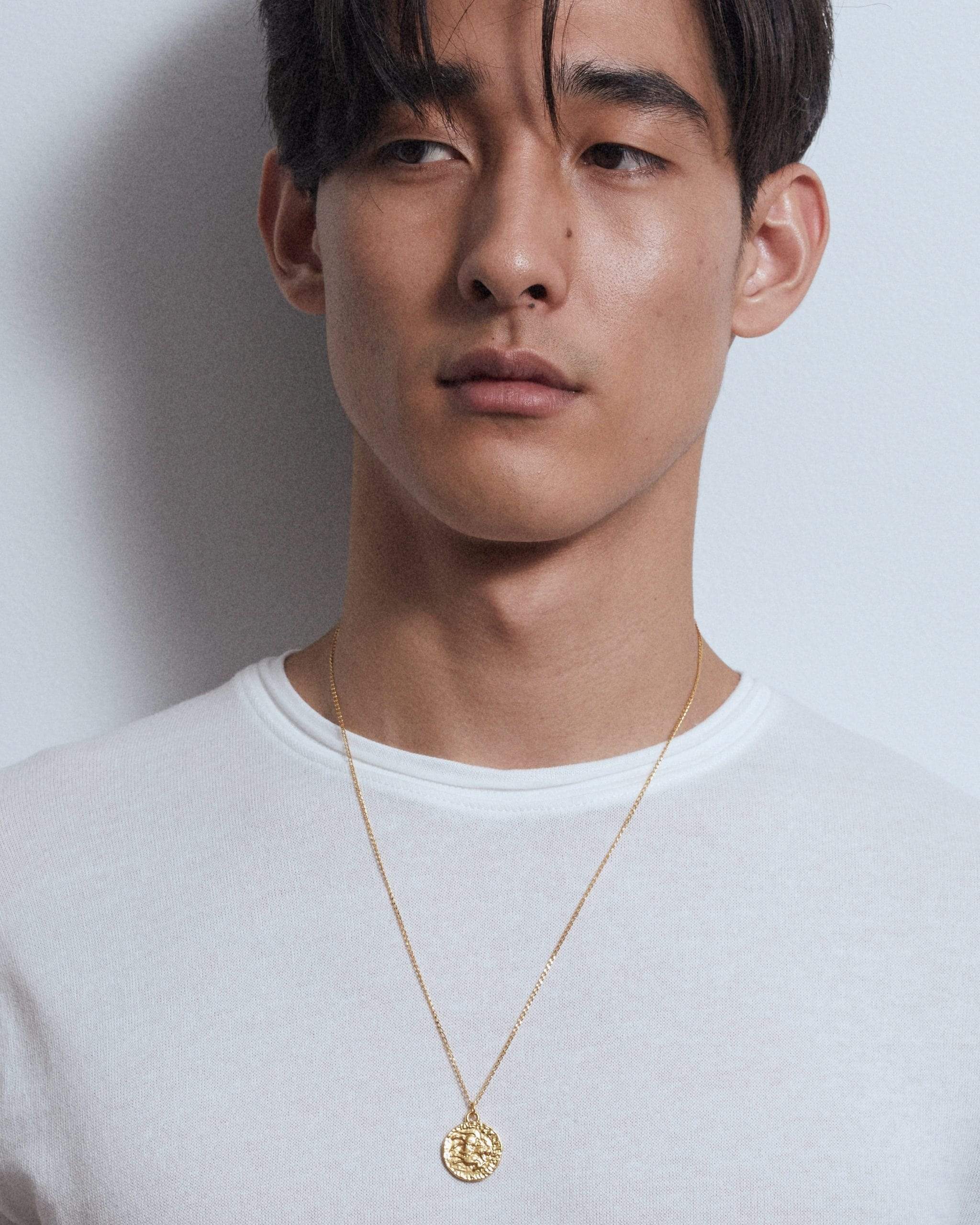 Dear Letterman Necklace Kaad Gold Necklace
