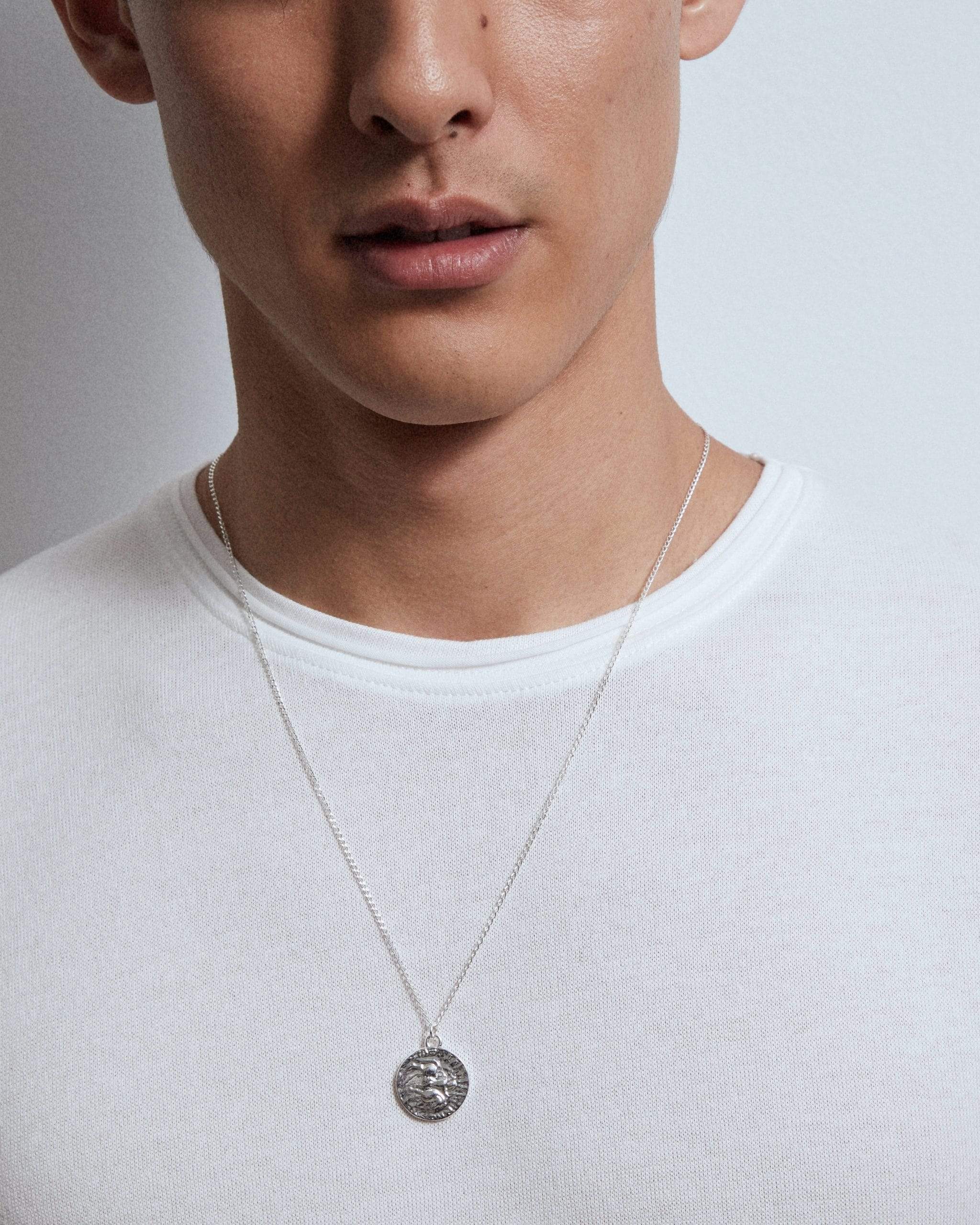 Dear Letterman Necklace Kaad Silver Necklace