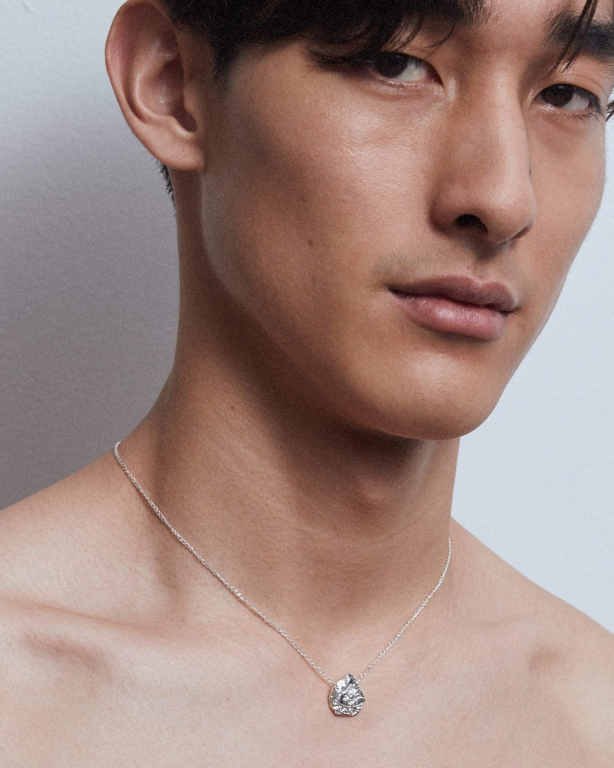 Dear Letterman Necklace 45cm Kowa Silver Necklace