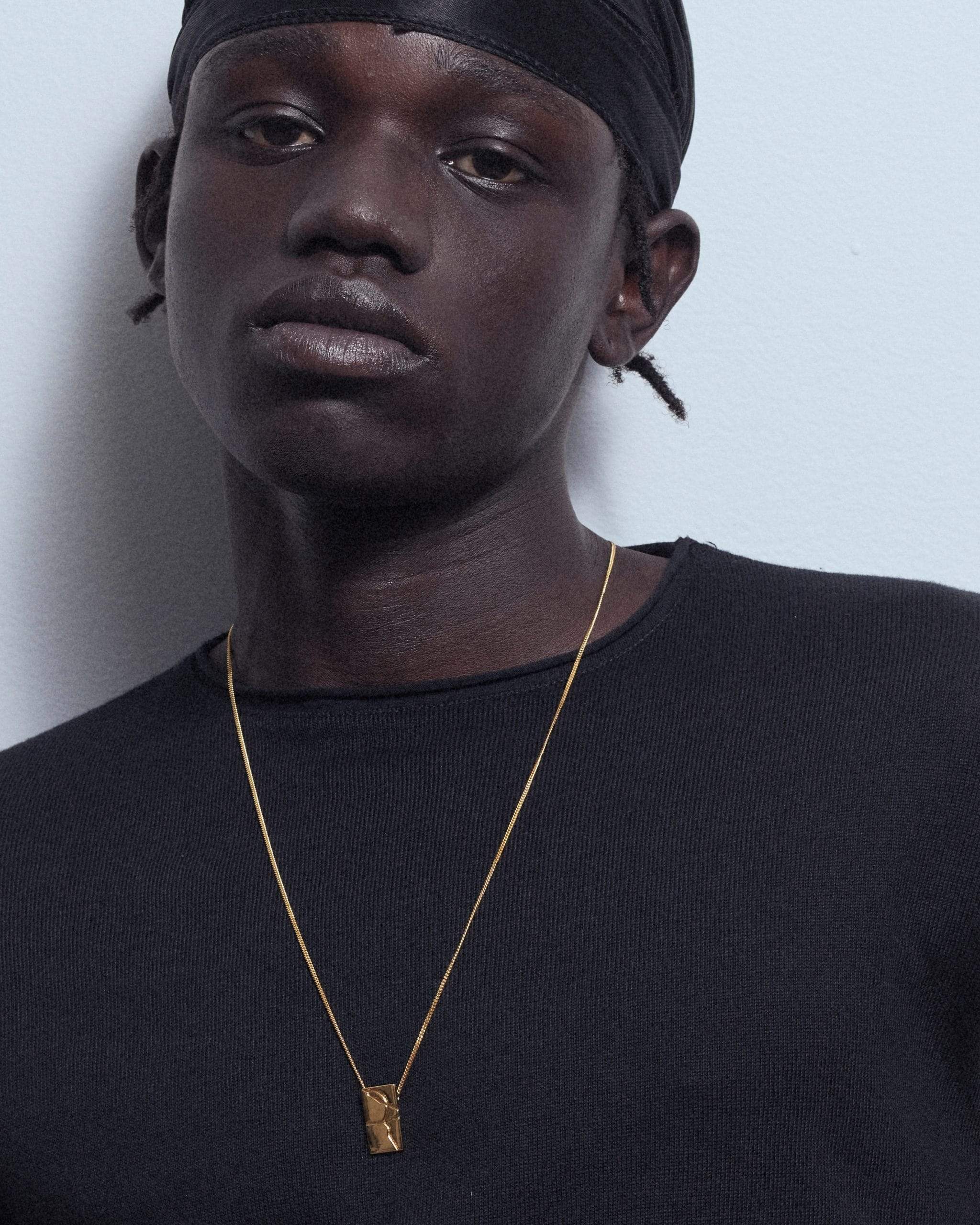 Dear Letterman Necklace Leem Gold Necklace