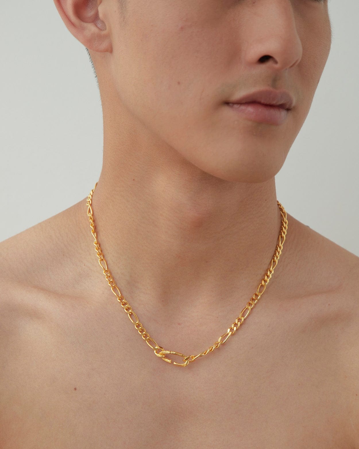 Dear Letterman Necklace Masir Gold Bold Necklace