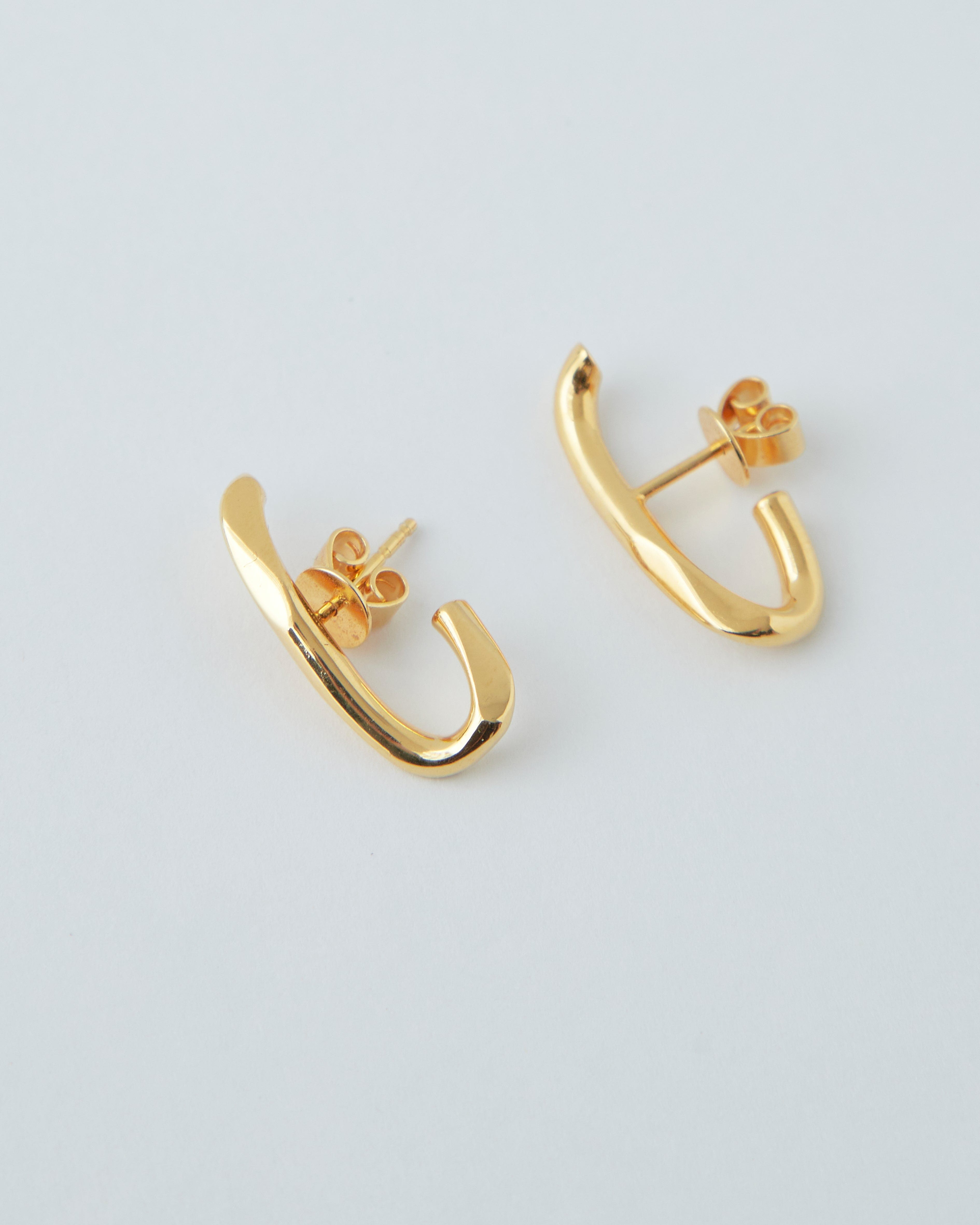 Dear Letterman Earring Masir Gold Earrings