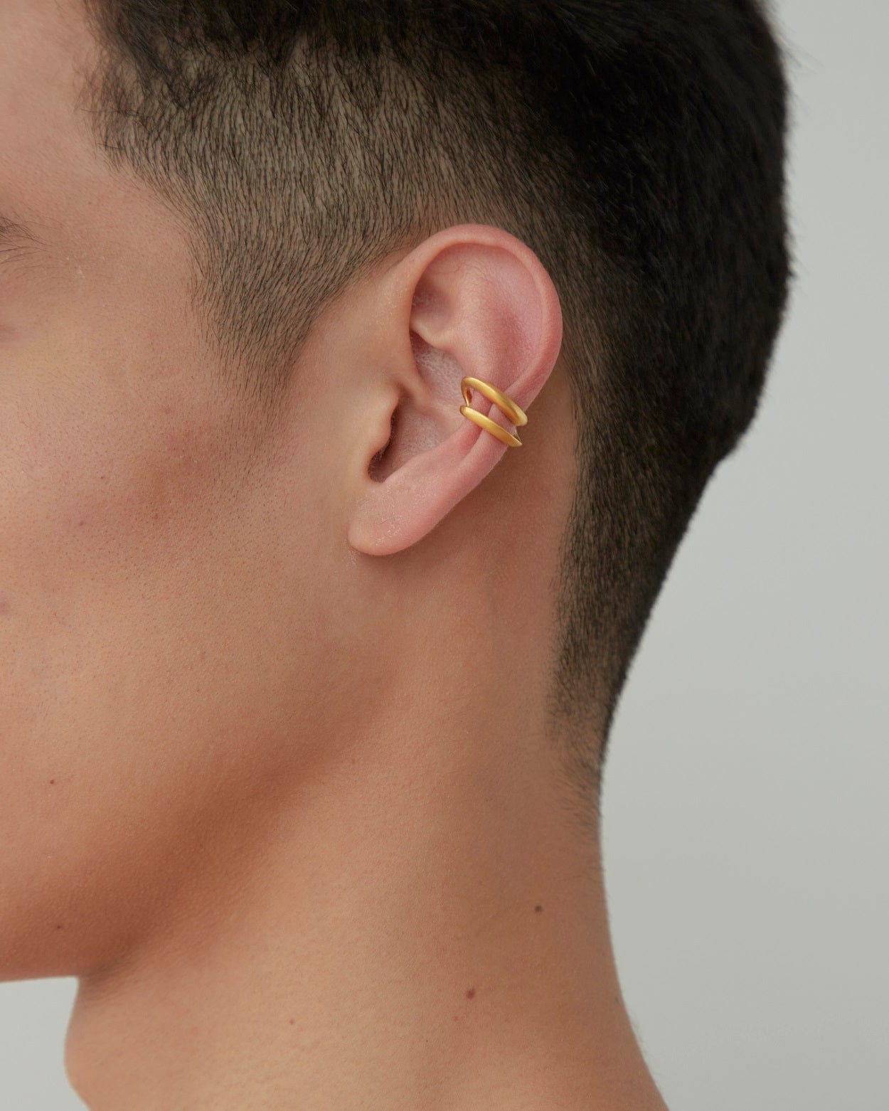 Dear Letterman Earring Matin Gold Ear Cuff