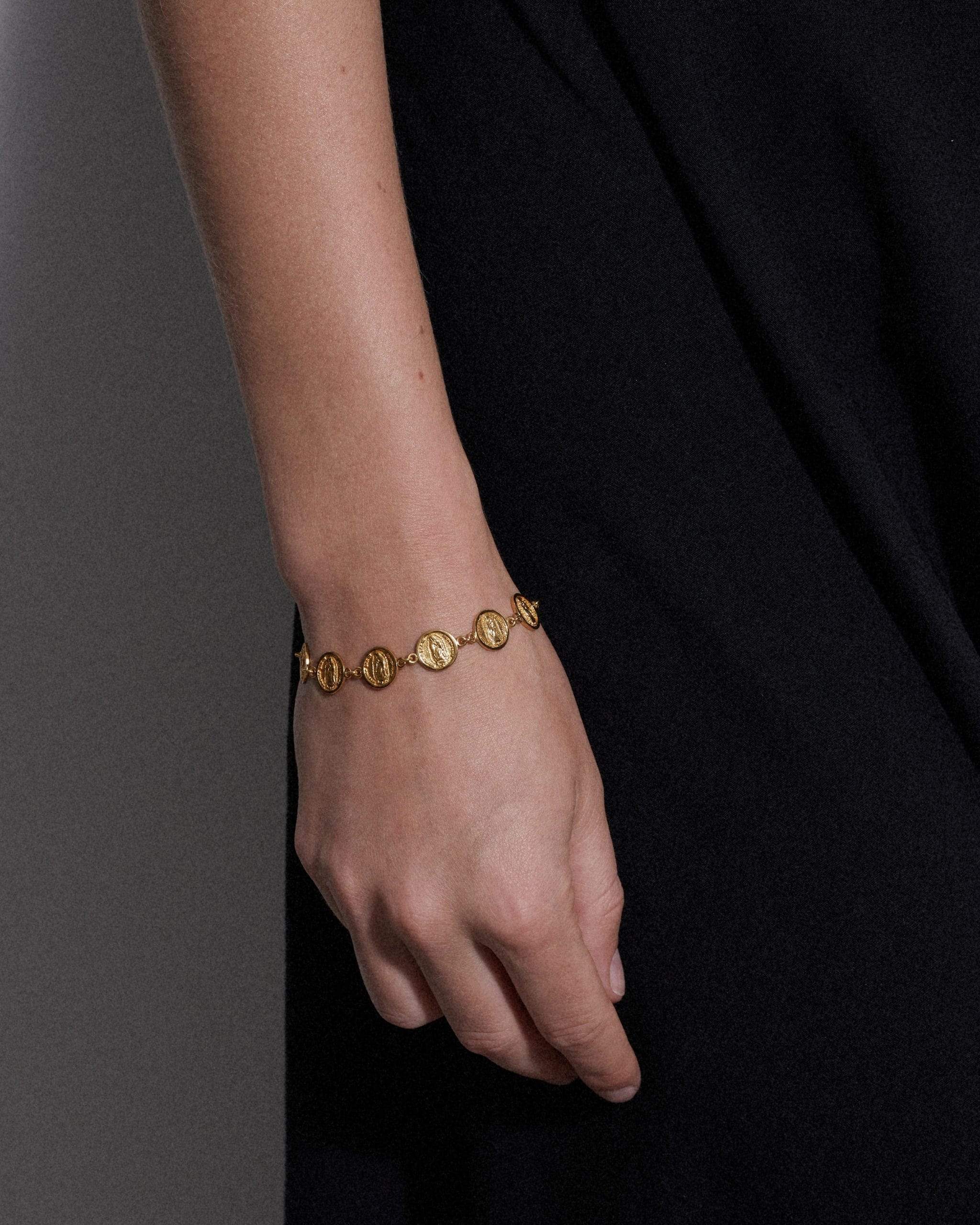 Dear Letterman Bracelet Medina Gold Bracelet