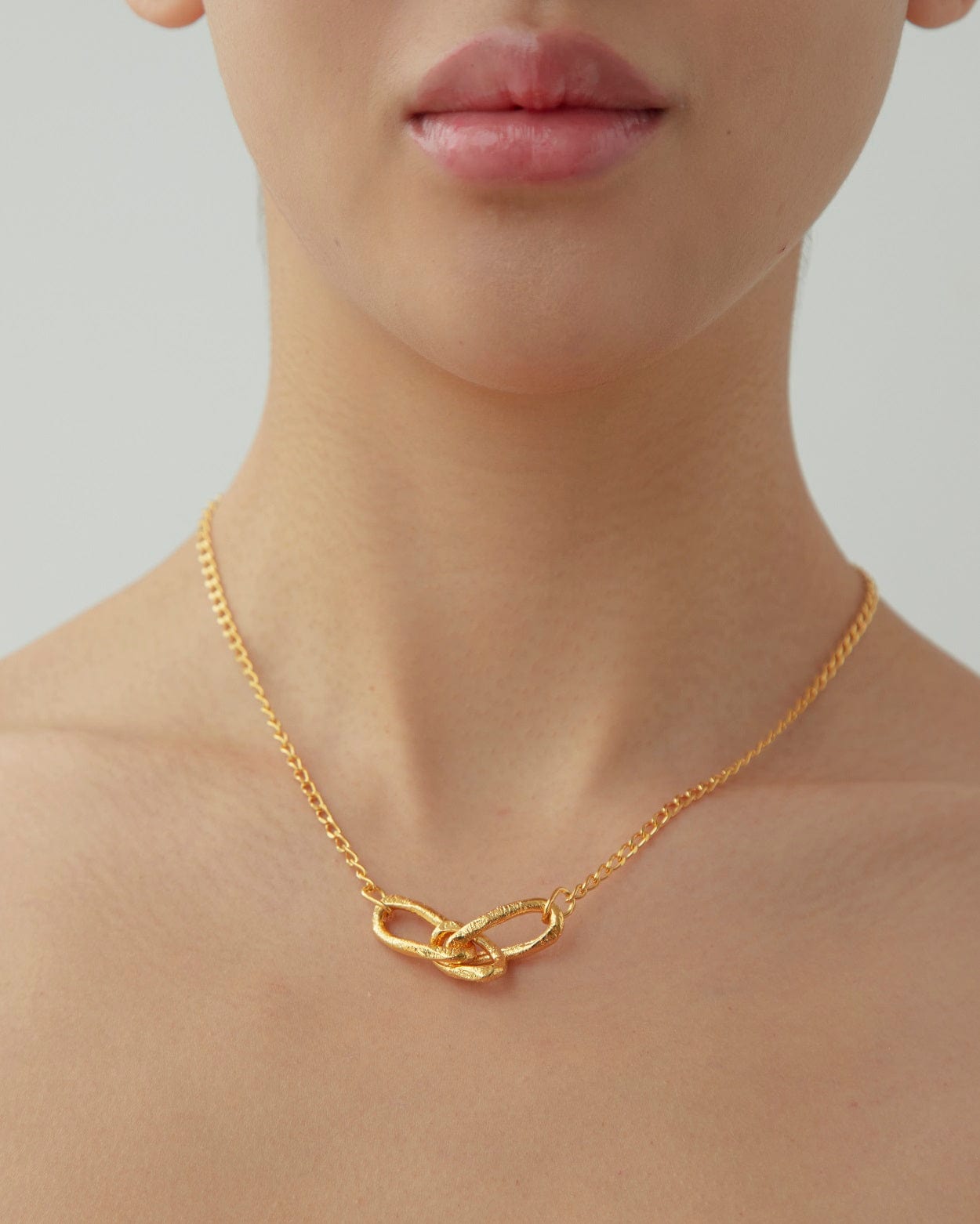 Dear Letterman Necklace Miad Gold Necklace