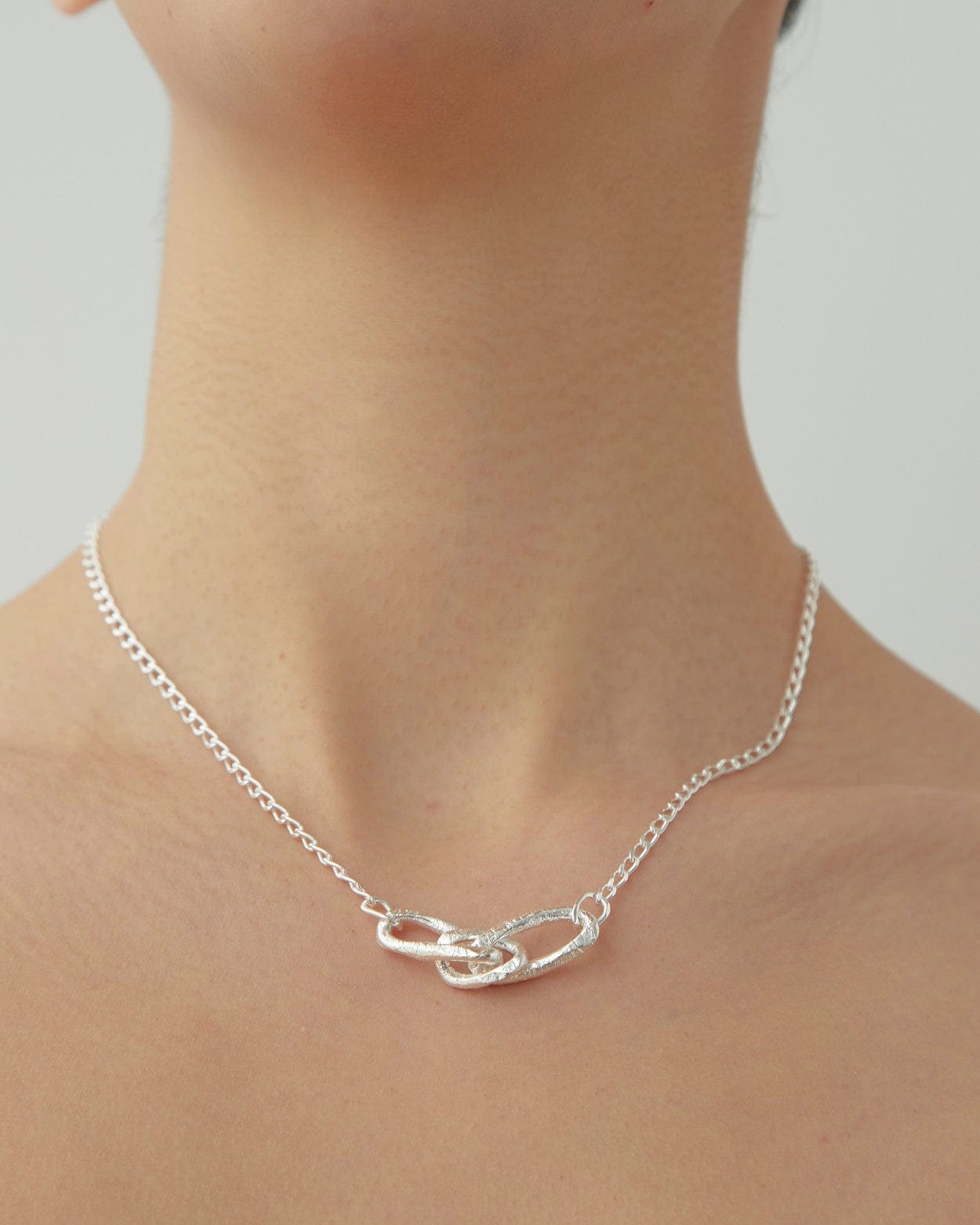 Dear Letterman Necklace Miad Silver Necklace