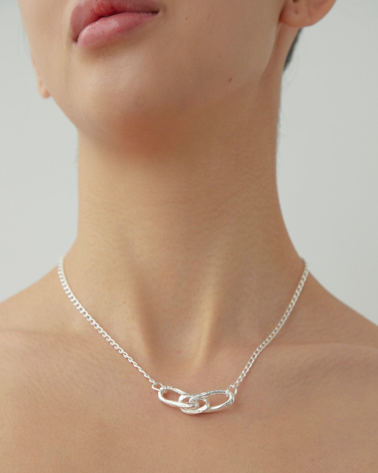 Dear Letterman Necklace Miad Silver Necklace