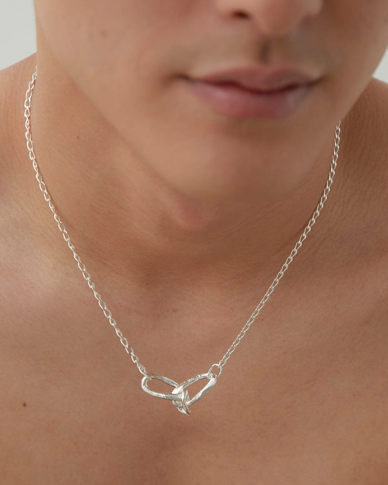 Dear Letterman Necklace Miad Silver Necklace
