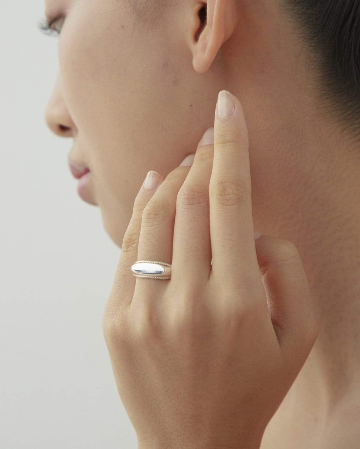 Dear Letterman Ring Mihna Silver Ring
